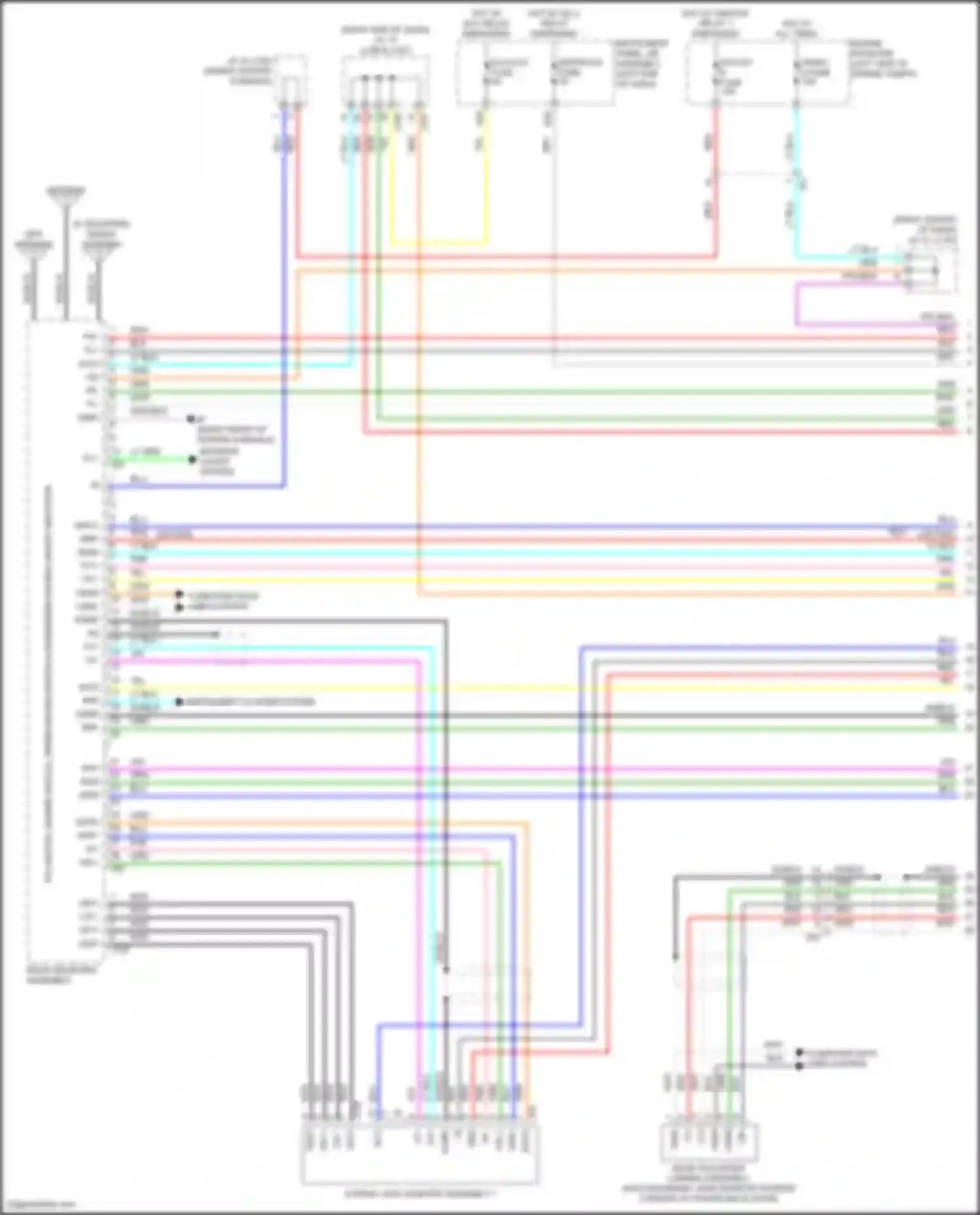 RX Lexus IV (2015-2019): Radio circuit, w/o navigation (1 of 5)
