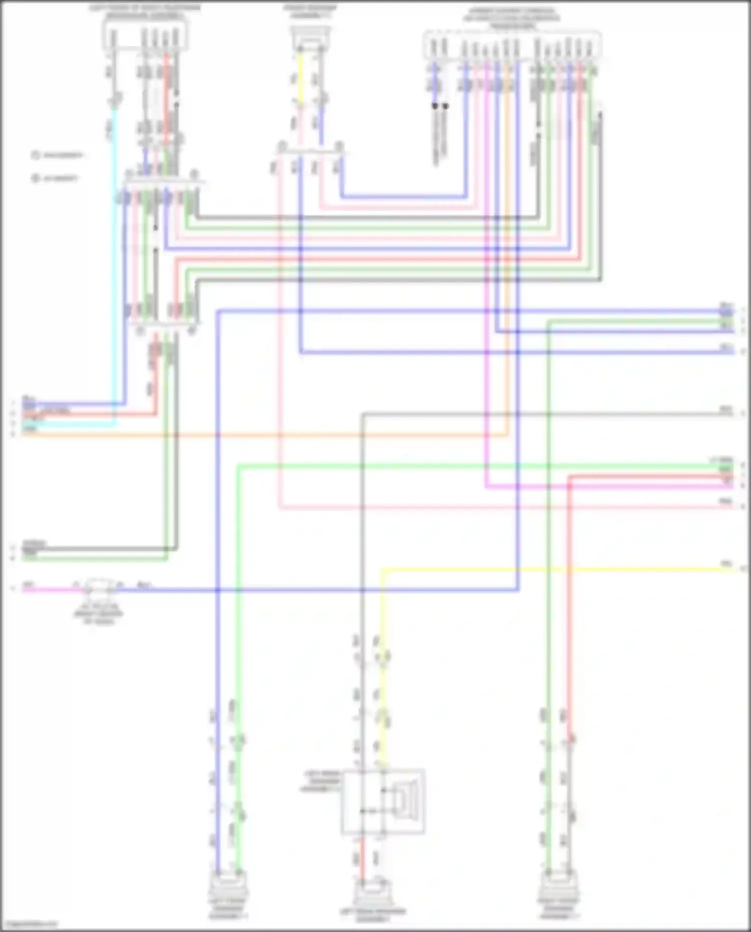 RX Lexus IV (2015-2019): Radio circuit, w/o navigation (4 of 5)