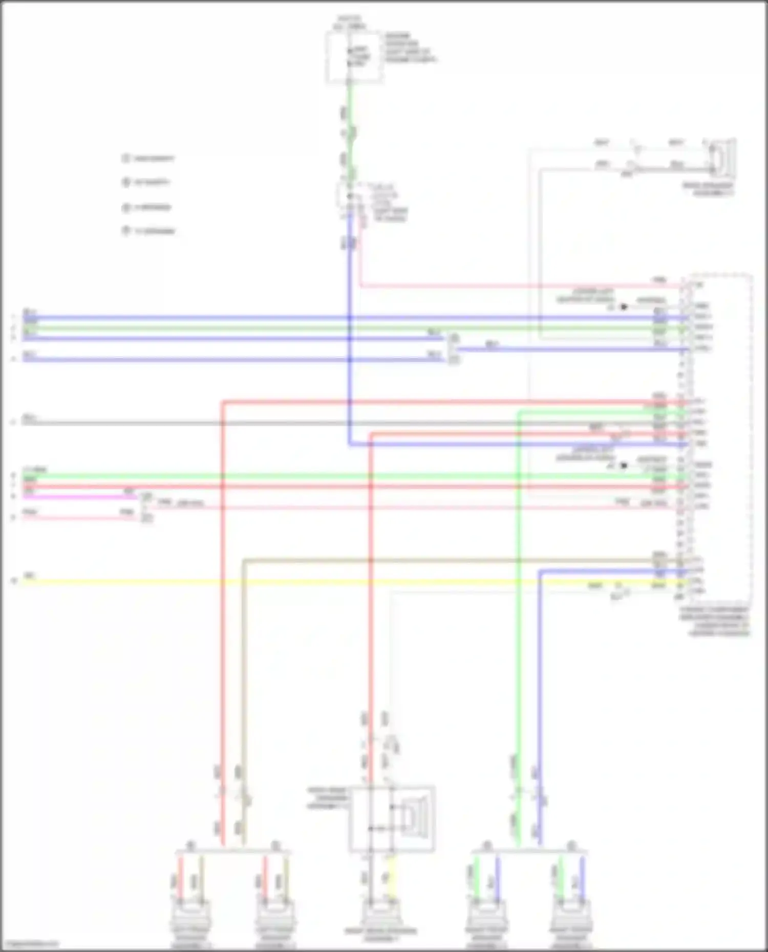 RX Lexus IV (2015-2019): Radio circuit, w/o navigation (5 of 5)