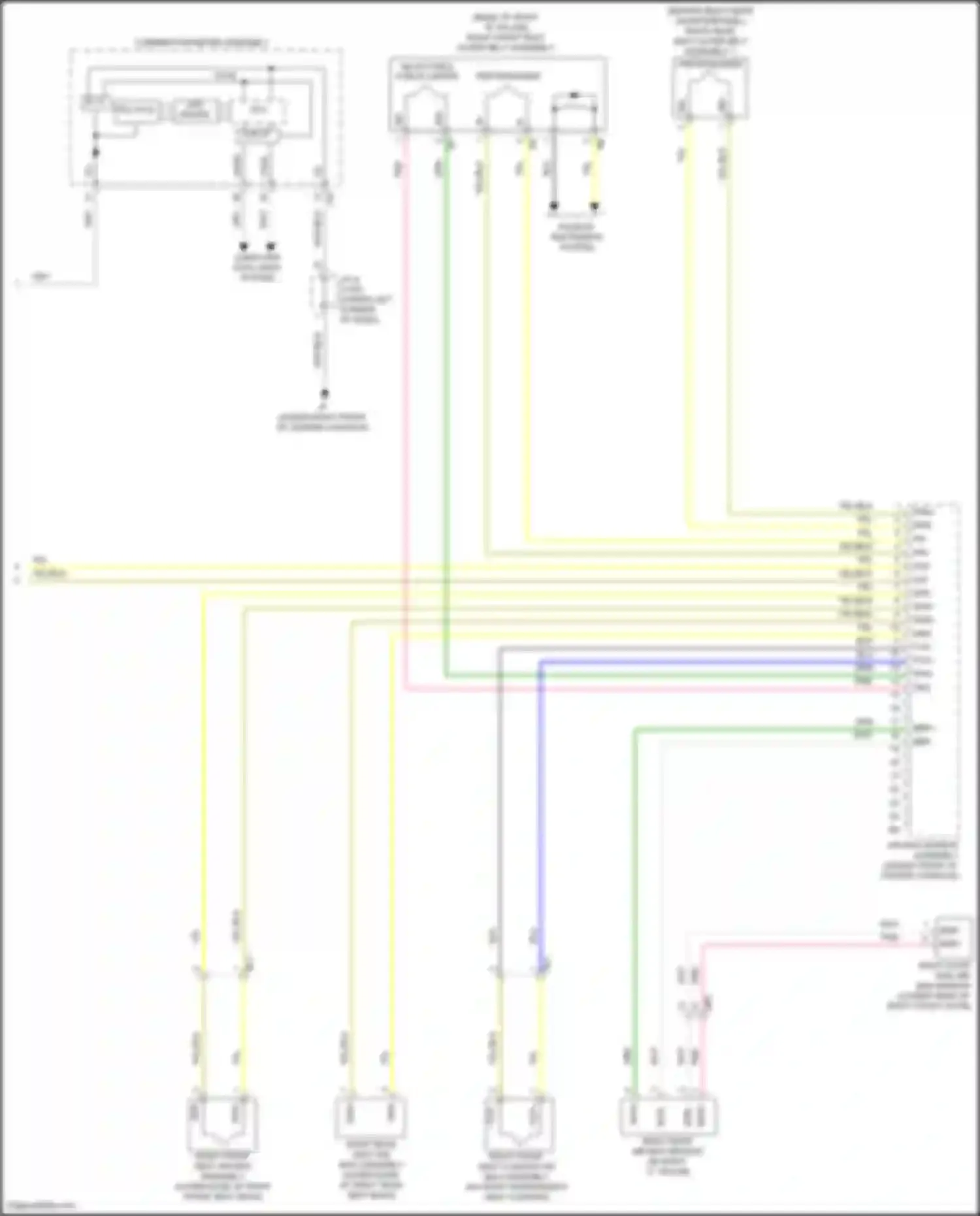 RX Lexus IV (2015-2019): Supplemental restraints circuit (4 of 4)
