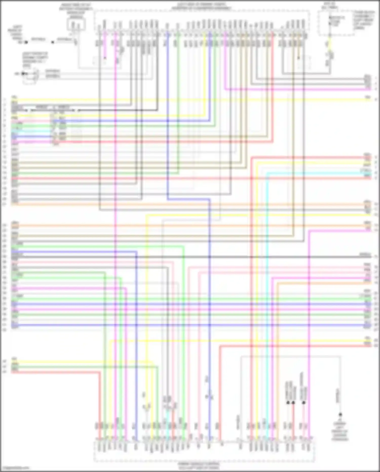 RX Lexus IV (2015-2019): Transmission circuit (3 of 5)