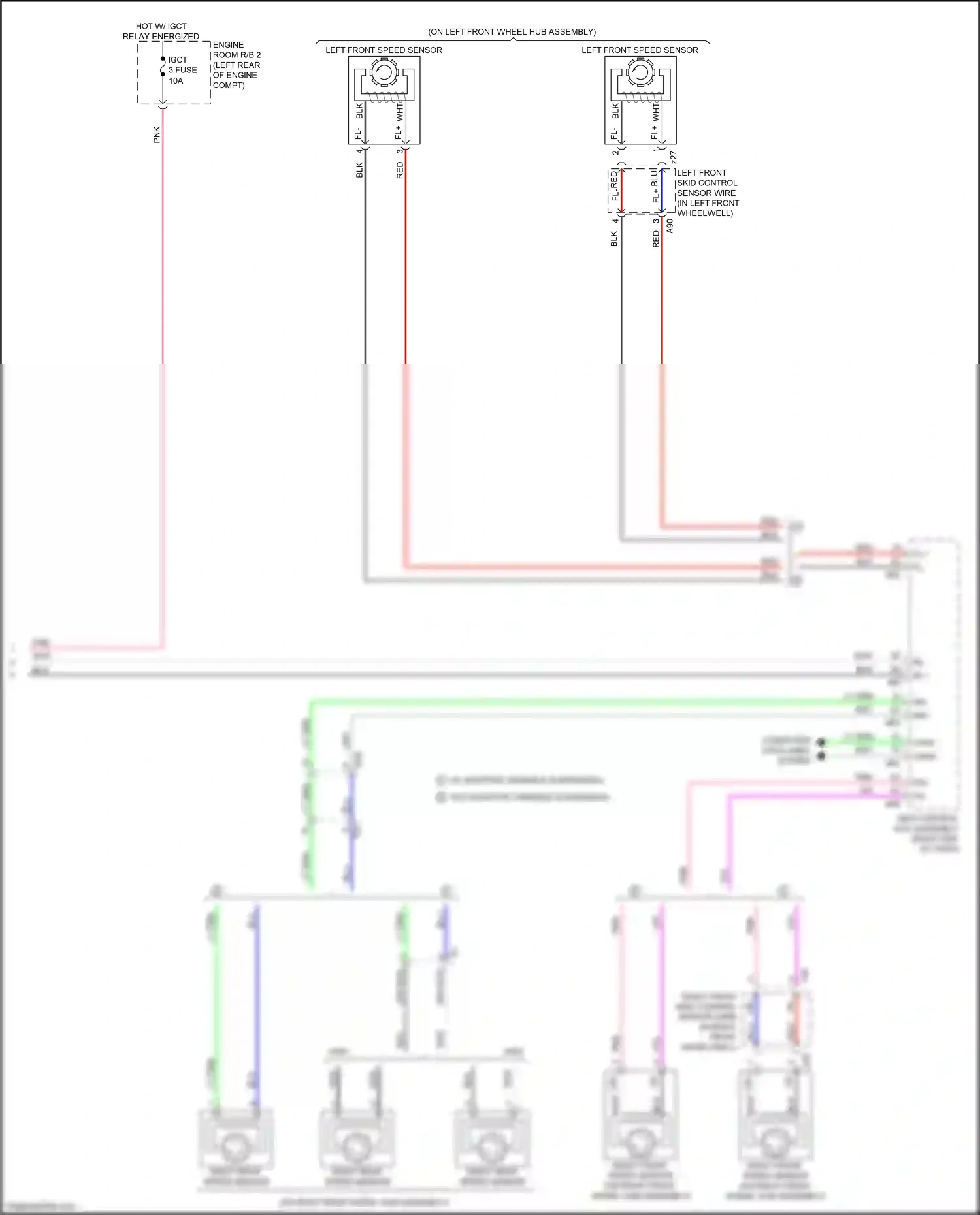Wiring diagram blu for Lexus RX IV (2015-2019) (3 of 182)