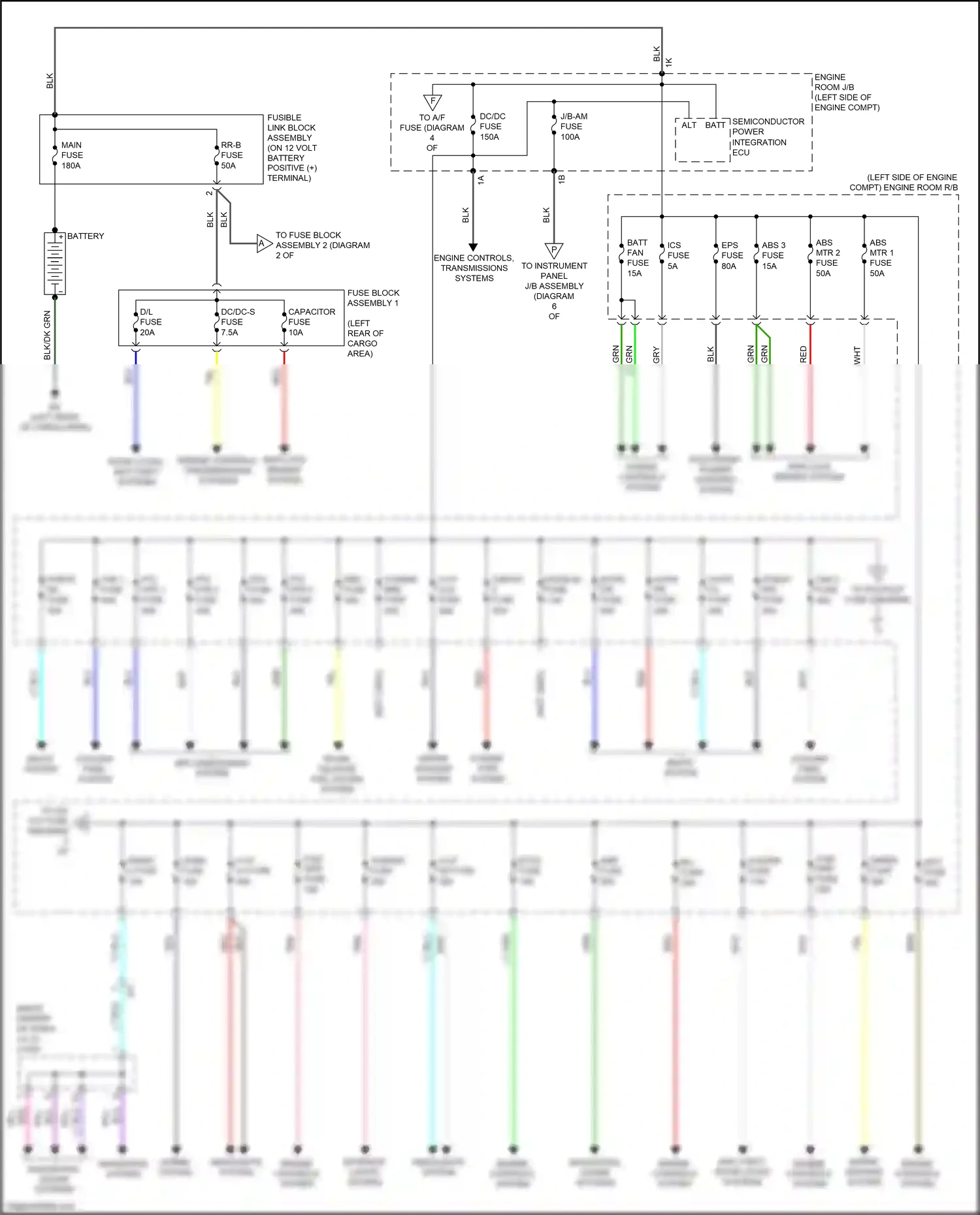 Wiring diagram brn for Lexus RX IV (2015-2019) (28 of 79)