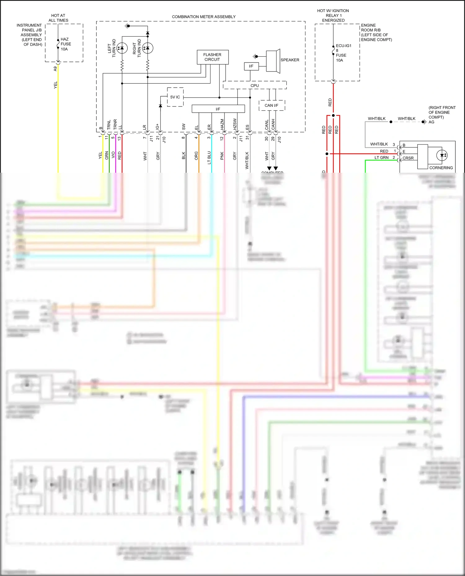 Wiring diagram can i/f for Lexus RX IV (2015-2019) (13 of 35)