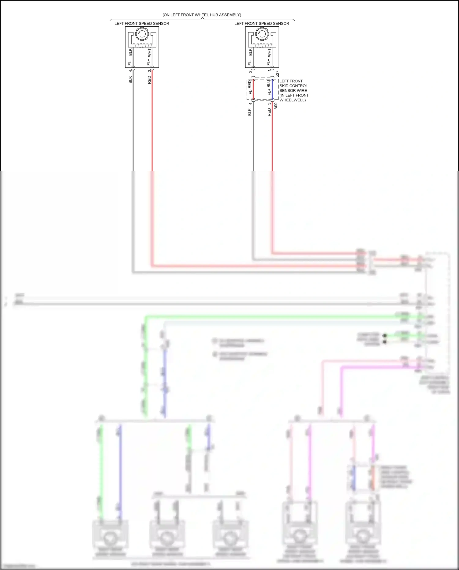 Lexus RX IV (2015-2019) computer data lines system wiring diagram  (6 of 99)