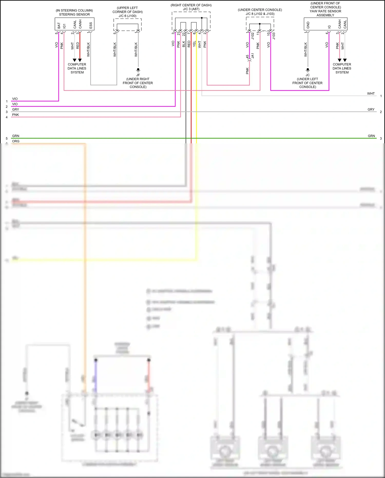 Wiring diagram gry for Lexus RX IV (2015-2019) (132 of 180)