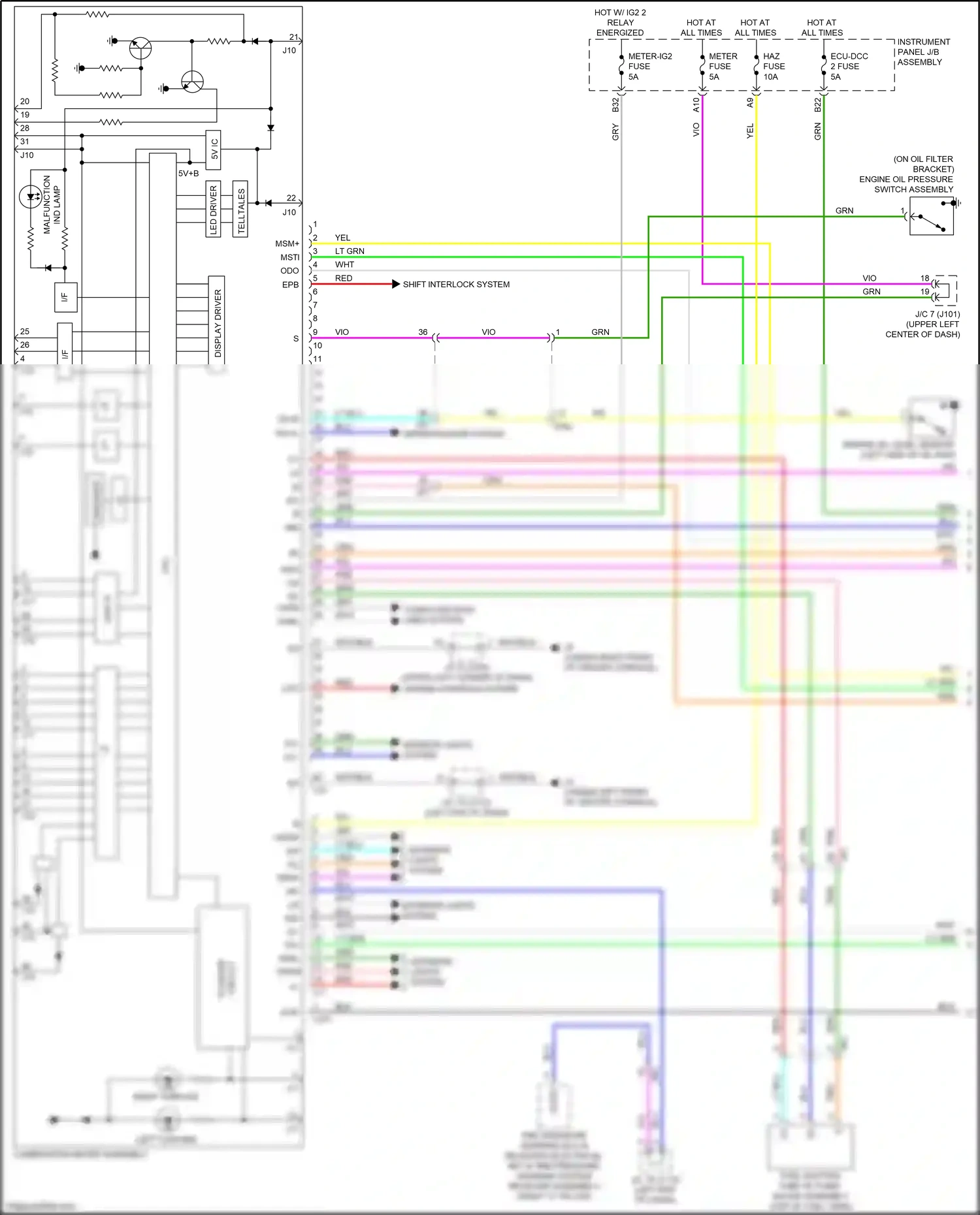 Wiring diagram (if for Lexus RX IV (2015-2019) (7 of 28)