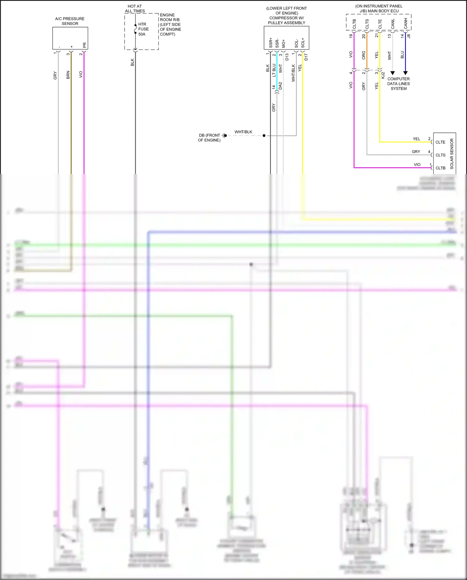 Wiring diagram lt blu for Lexus RX IV (2015-2019) (71 of 131)