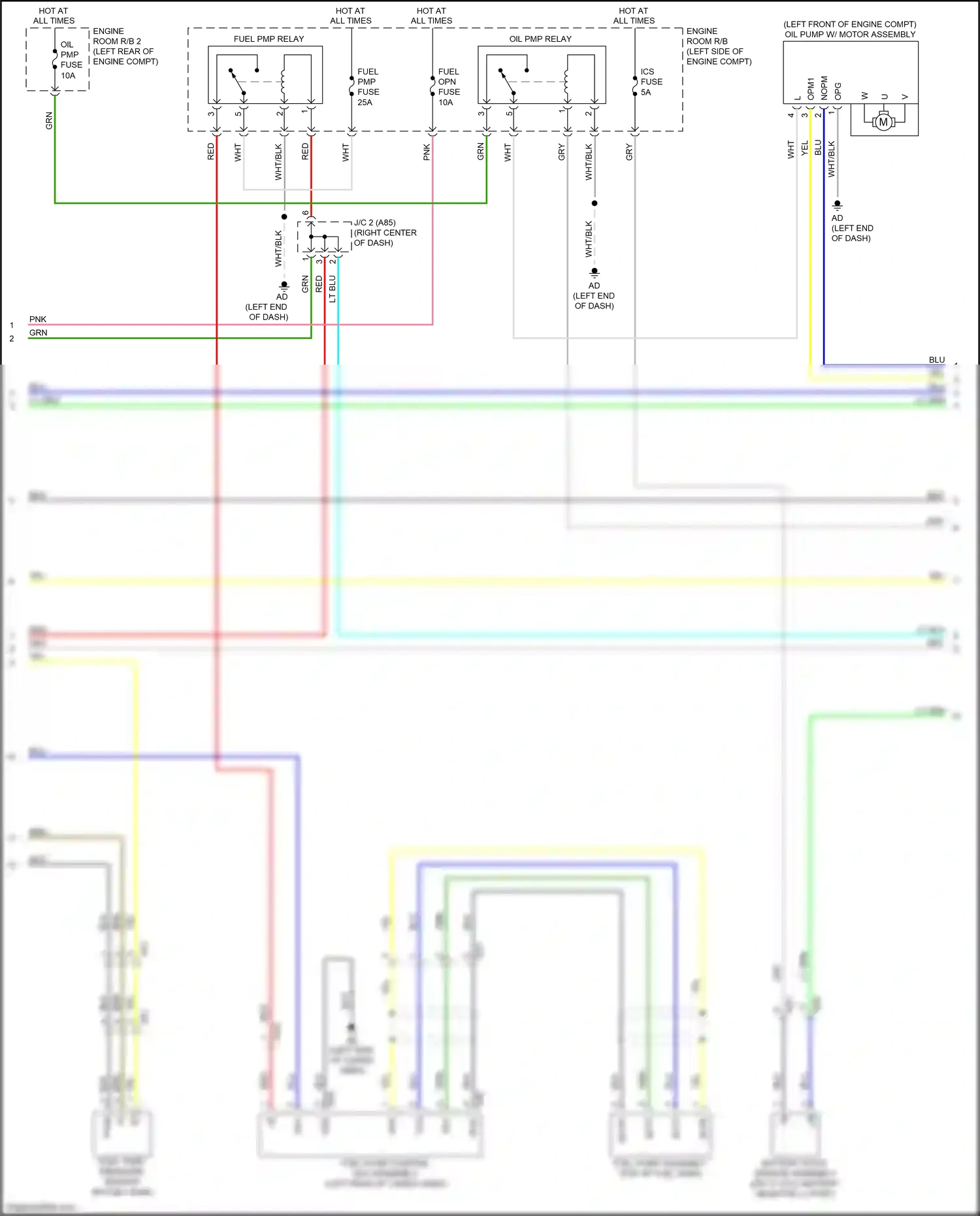 Wiring diagram lt blu for Lexus RX IV (2015-2019) (124 of 131)