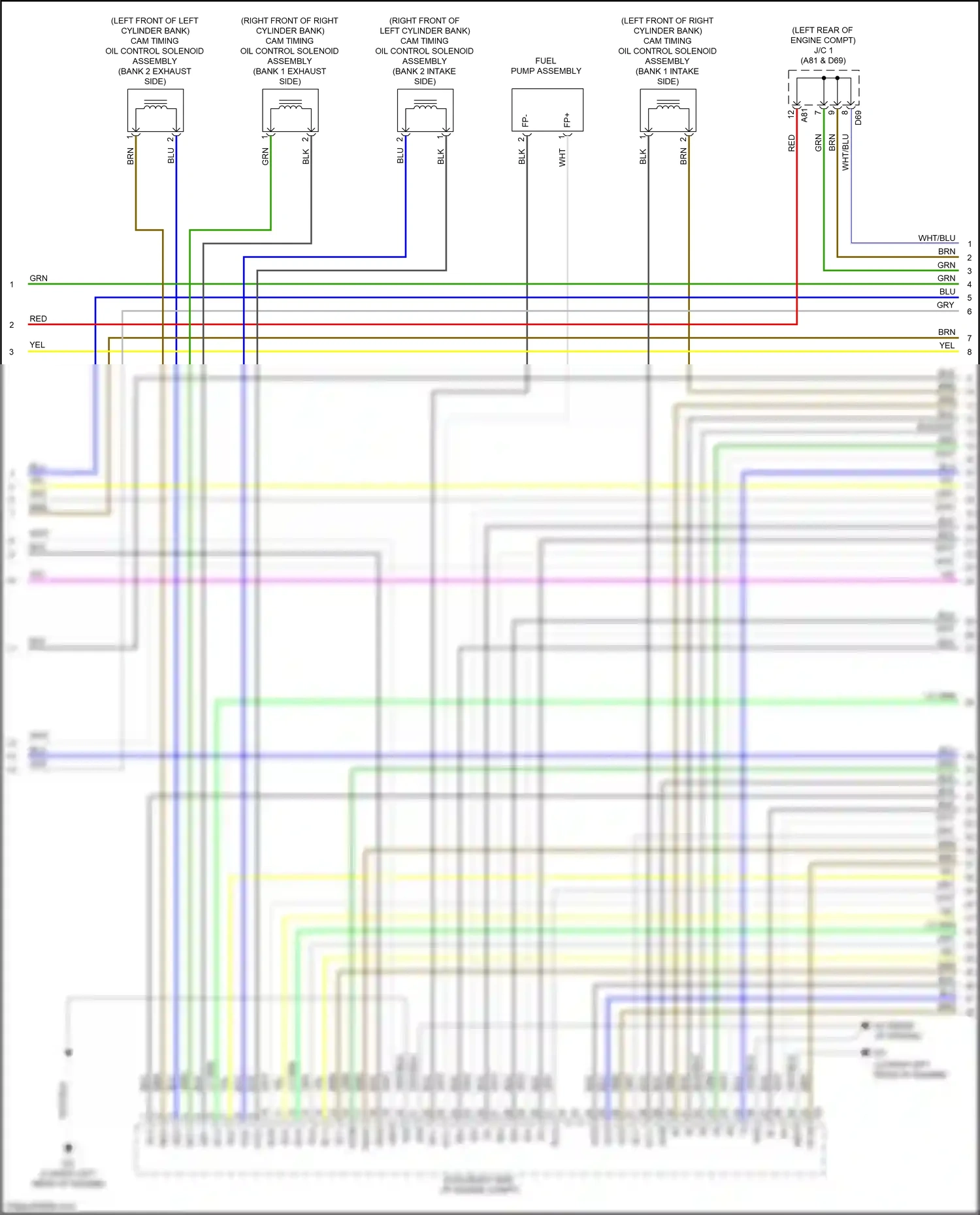 Wiring diagram red for Lexus RX IV (2015-2019) (125 of 174)