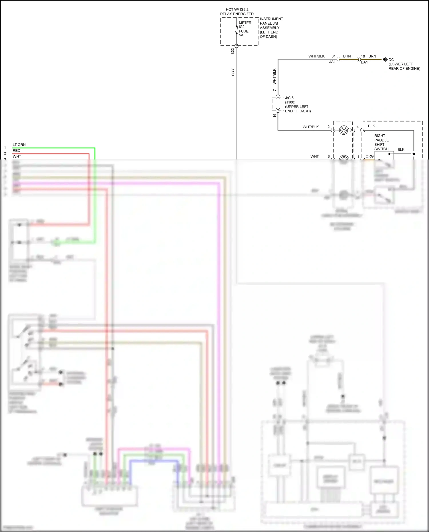 Wiring diagram relay energized for Lexus RX IV (2015-2019) (13 of 73)