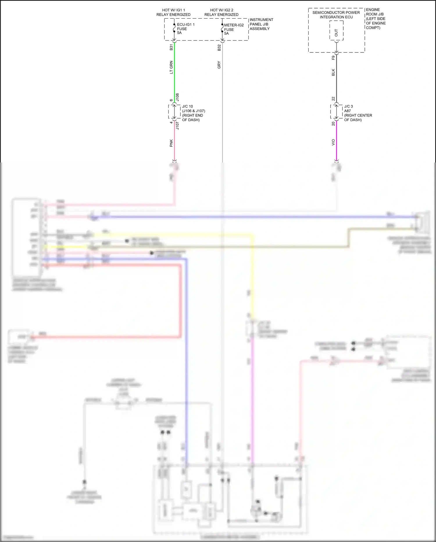 Wiring diagram skid control ecu assembly for Lexus RX IV (2015-2019) (13 of 13)