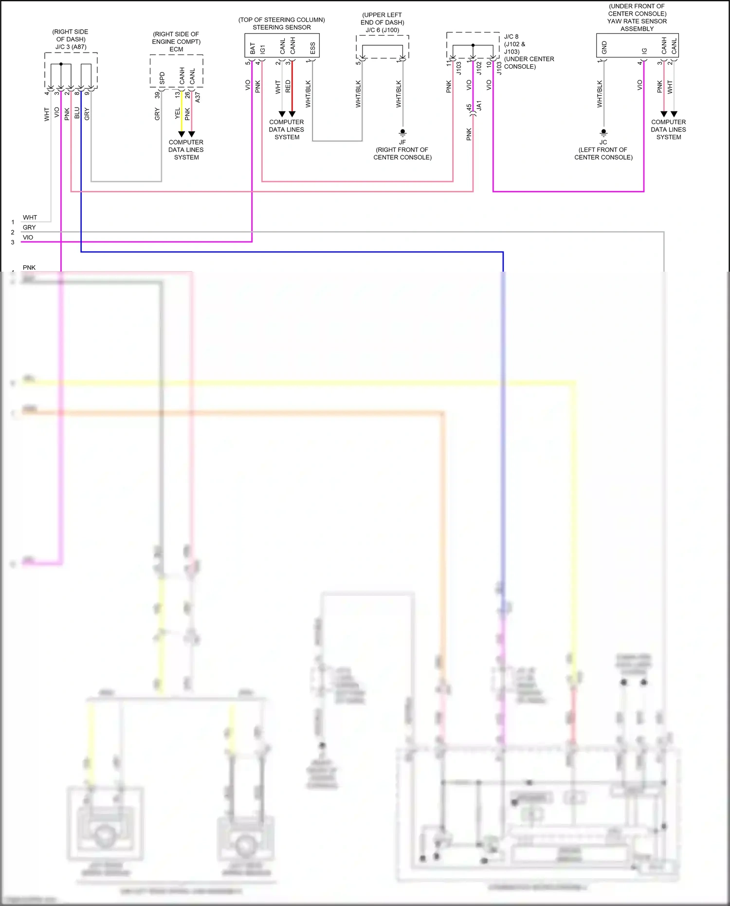 Wiring diagram vio for Lexus RX IV (2015-2019) (25 of 167)