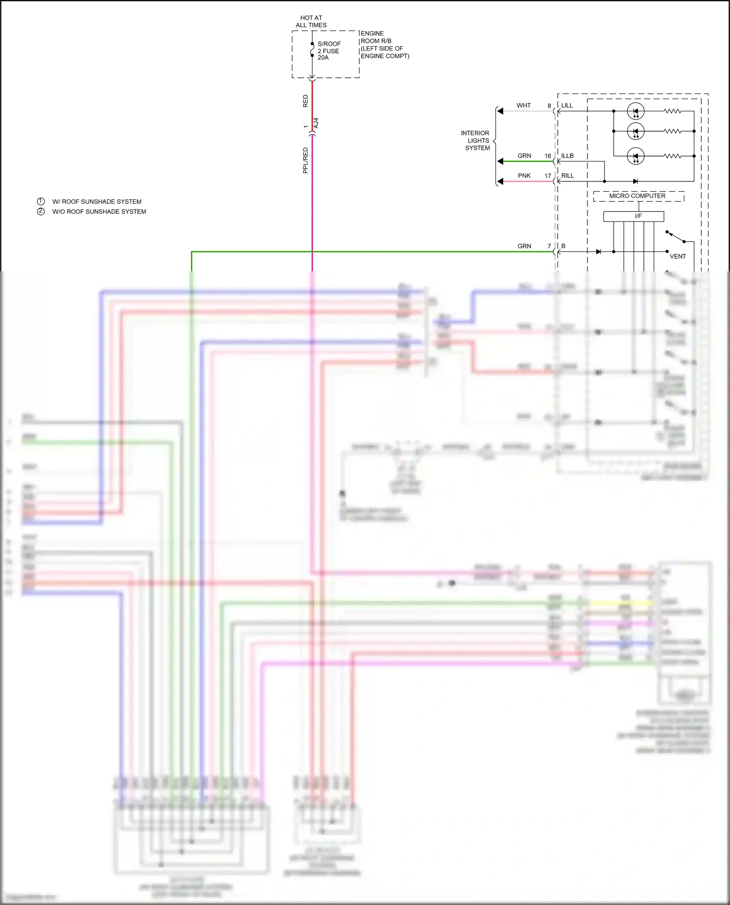 Wiring diagram vio for Lexus RX IV (2015-2019) (101 of 167)