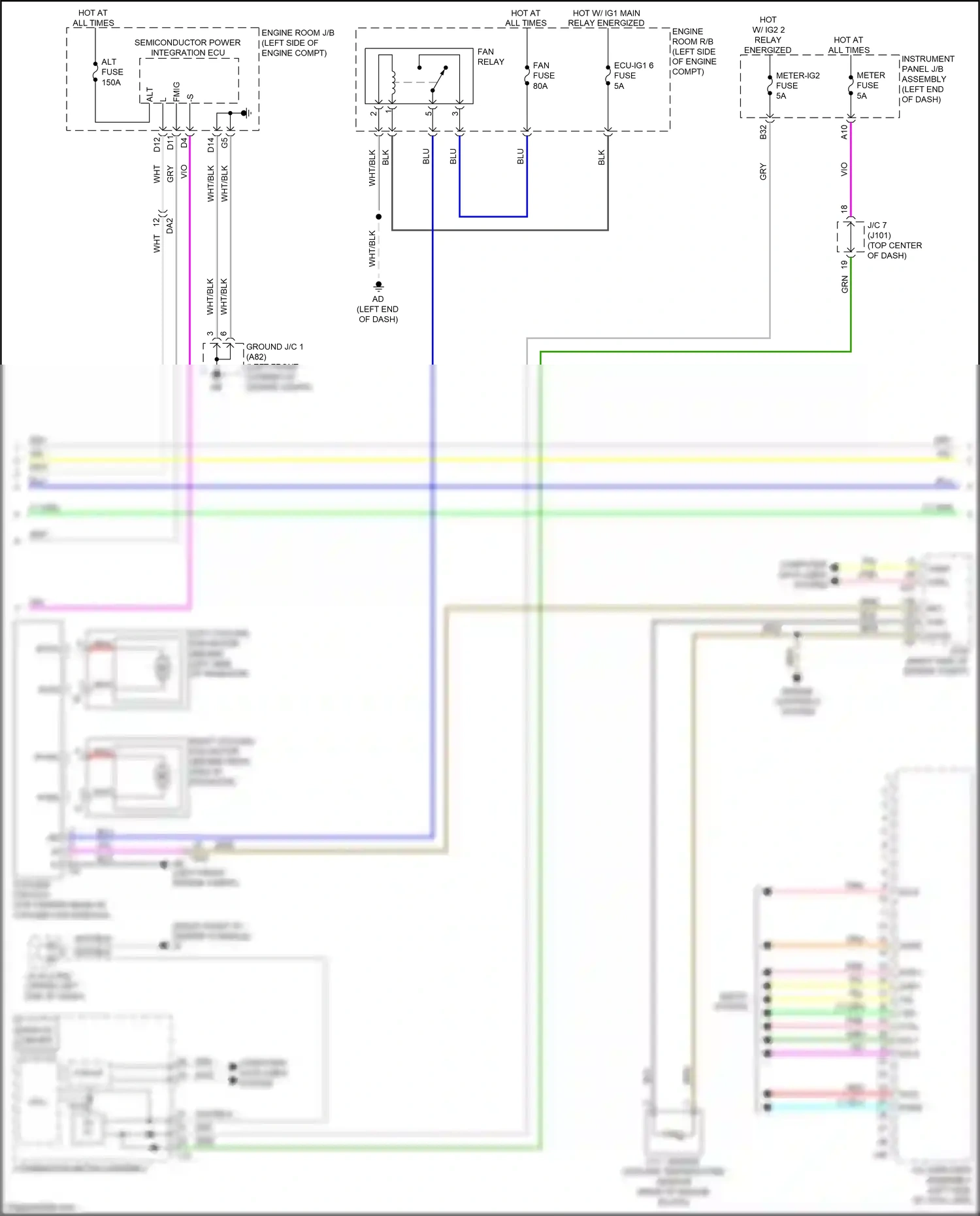 Wiring diagram vio for Lexus RX IV (2015-2019) (144 of 167)