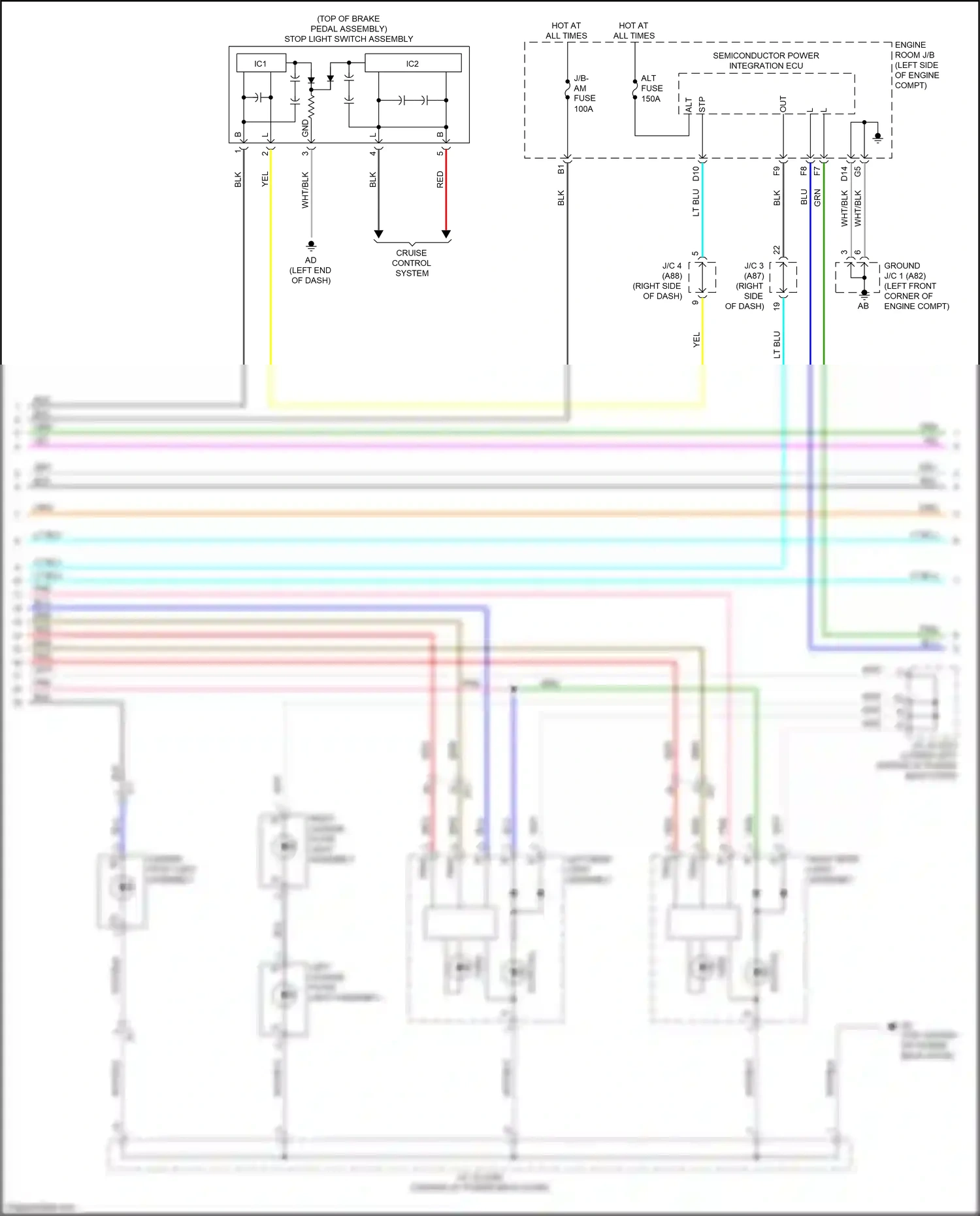 Wiring diagram wht/blk for Lexus RX IV (2015-2019) (44 of 162)