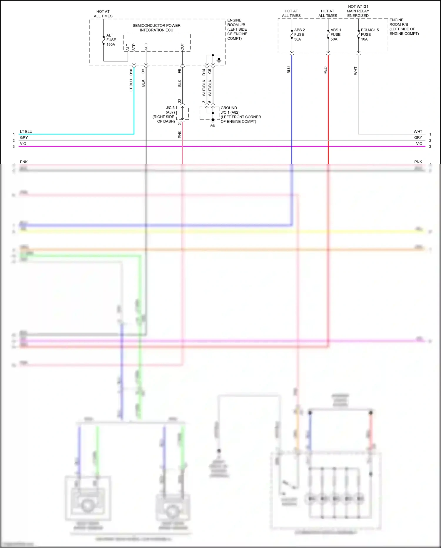 Wiring diagram wht/blk for Lexus RX IV (2015-2019) (11 of 162)