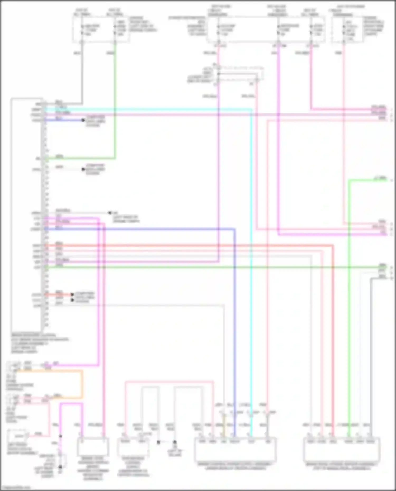 RX Lexus V (2022-2024): Anti-lock brakes circuit (1 of 3)