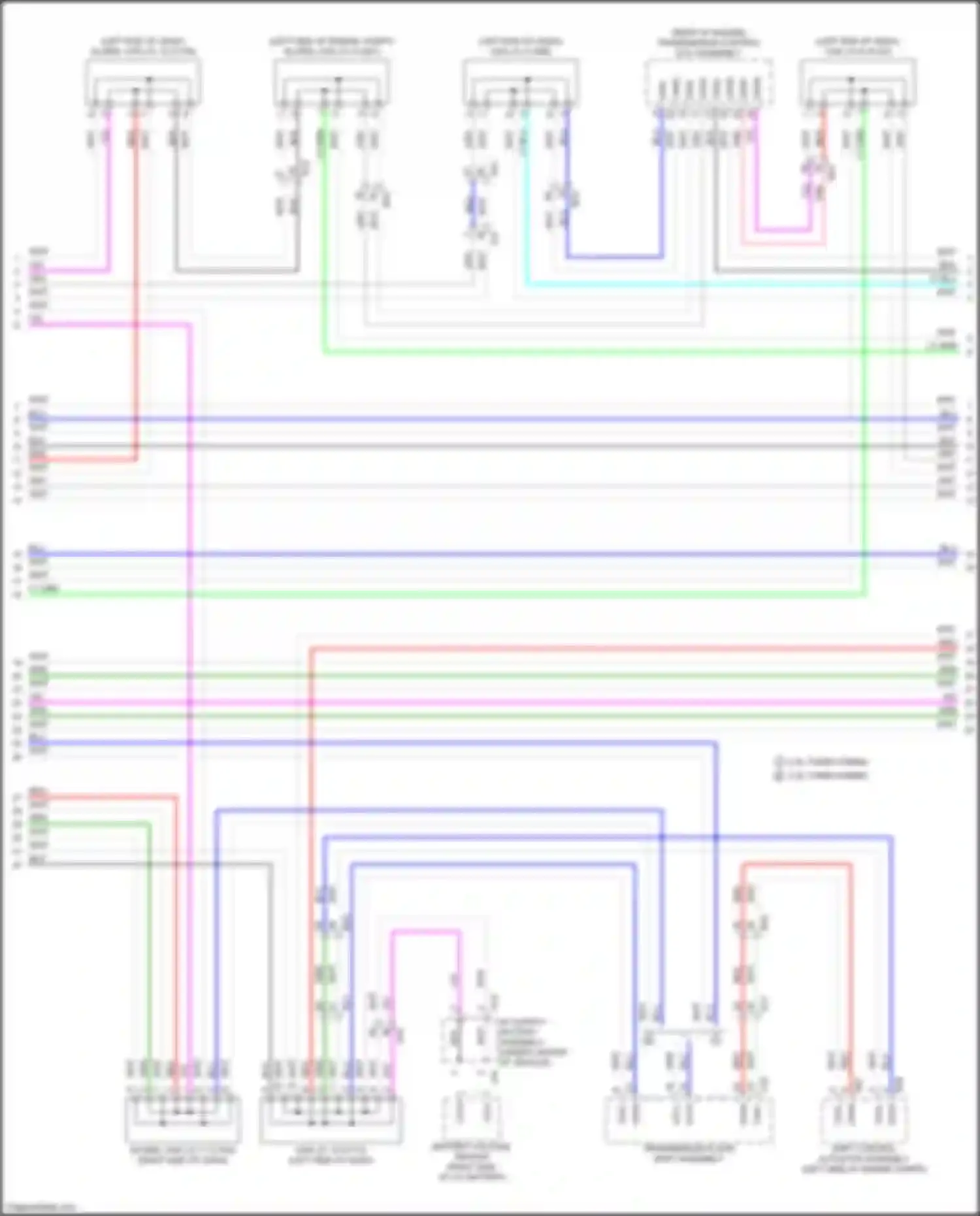 RX Lexus V (2022-2024): Computer data lines circuit (5 of 8)