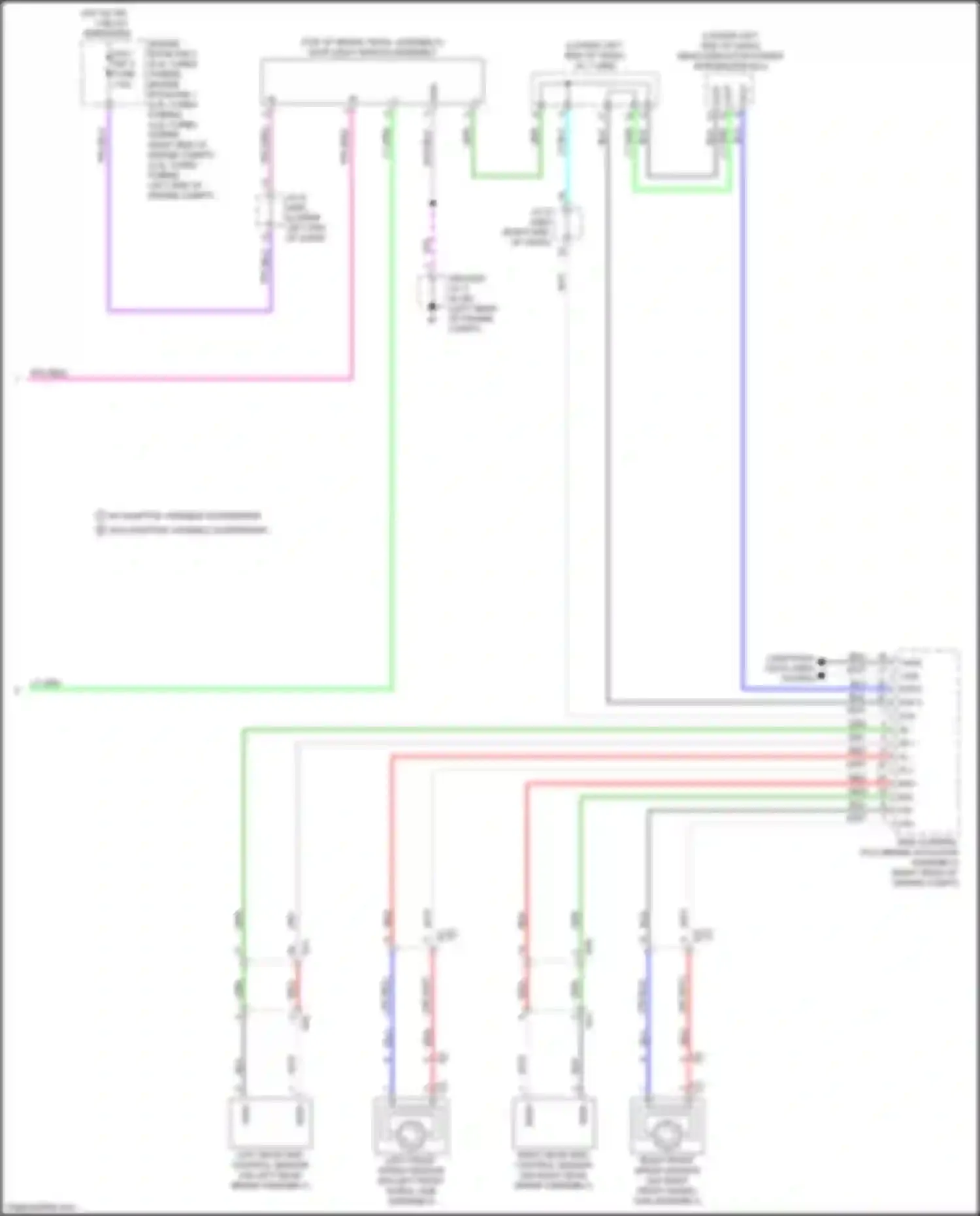RX Lexus V (2022-2024): Cruise control circuit (3 of 3)