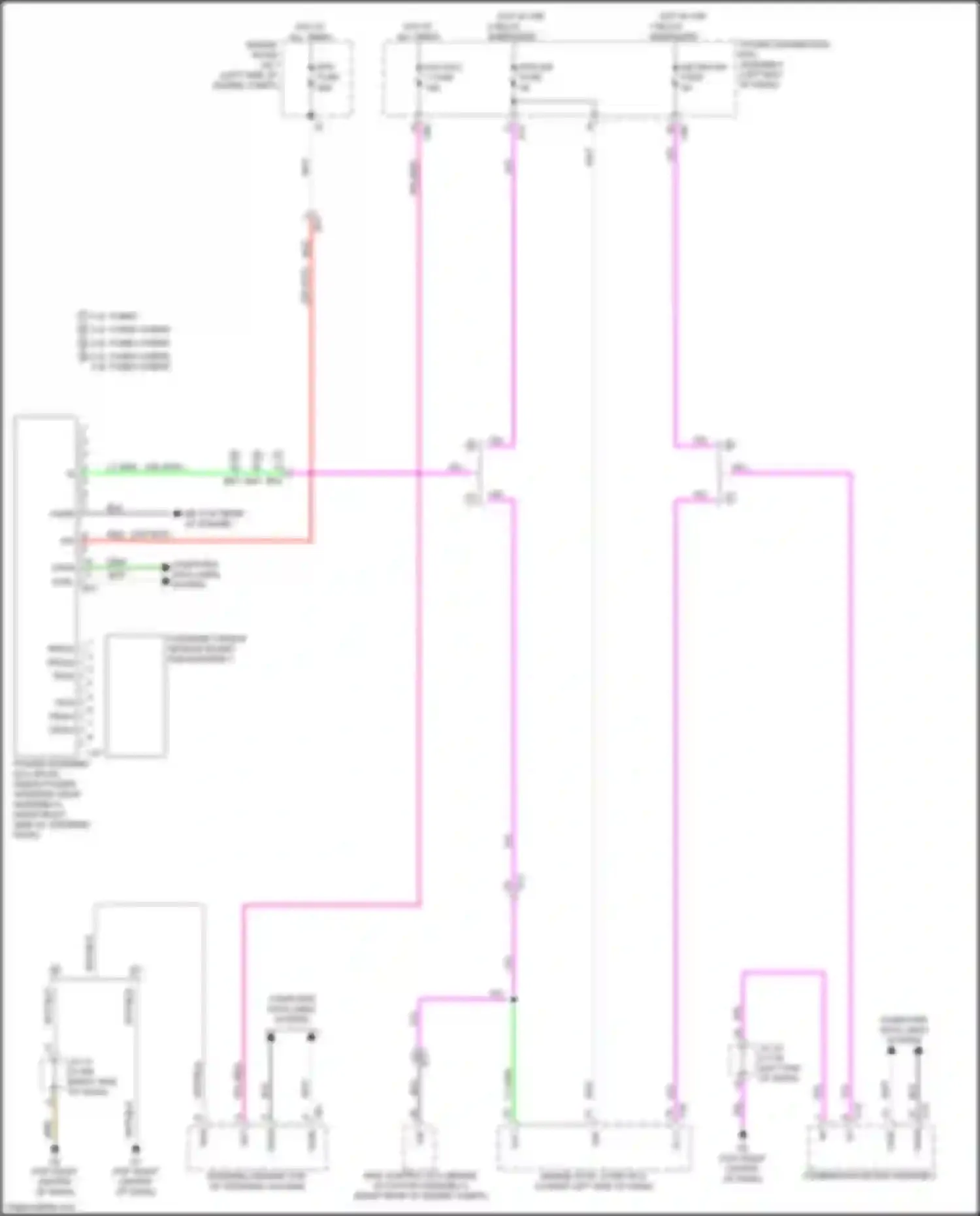 RX Lexus V (2022-2024): Electronic power steering circuit