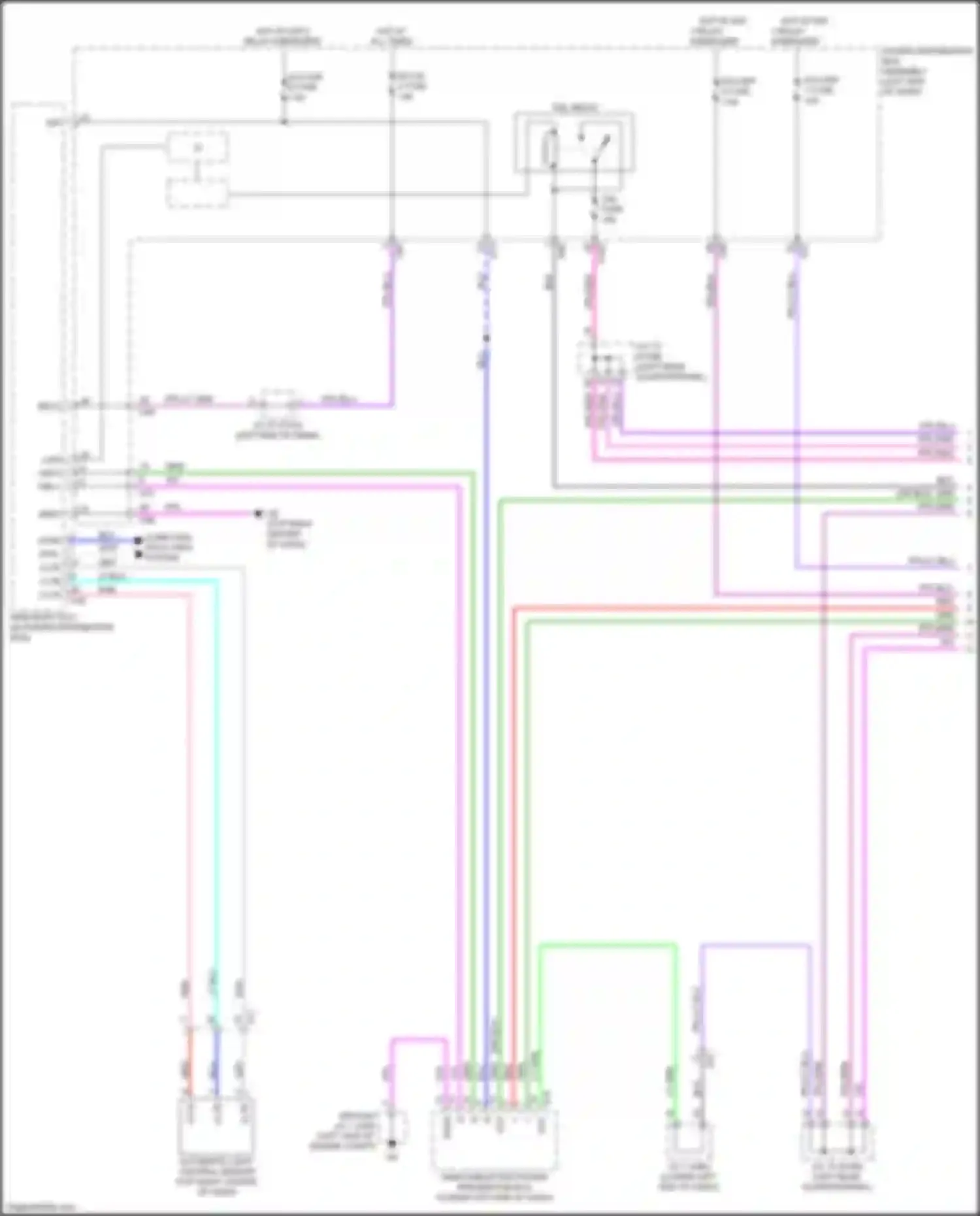 RX Lexus V (2022-2024): Exterior lamps circuit (1 of 5)