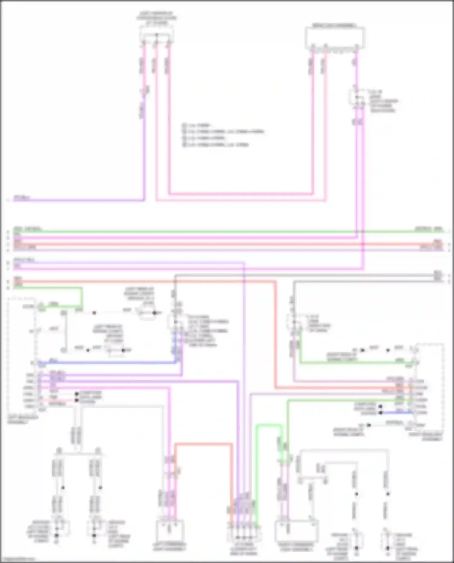 RX Lexus V (2022-2024): Exterior lamps circuit (3 of 5)