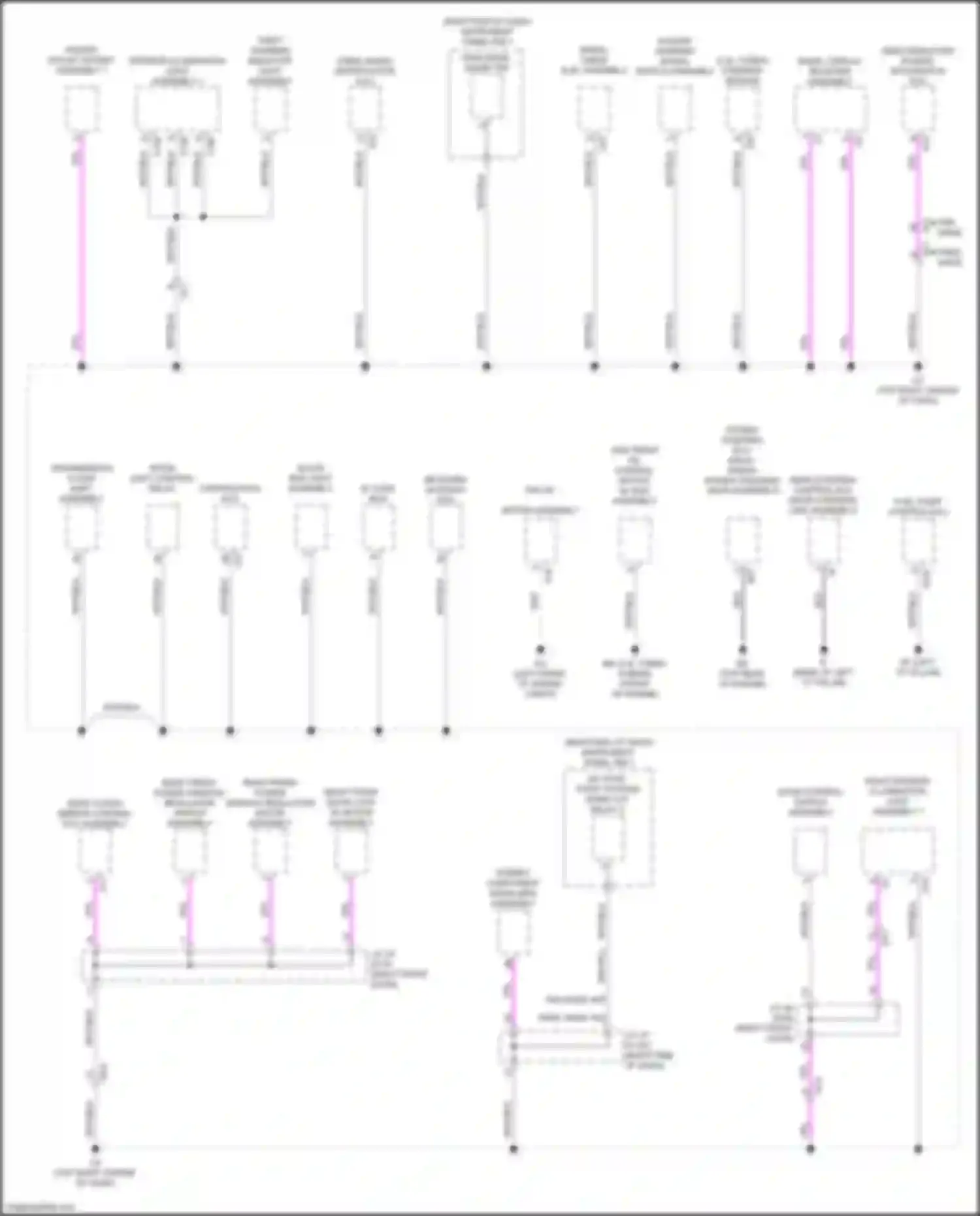 RX Lexus V (2022-2024): Ground distribution circuit (2 of 9)