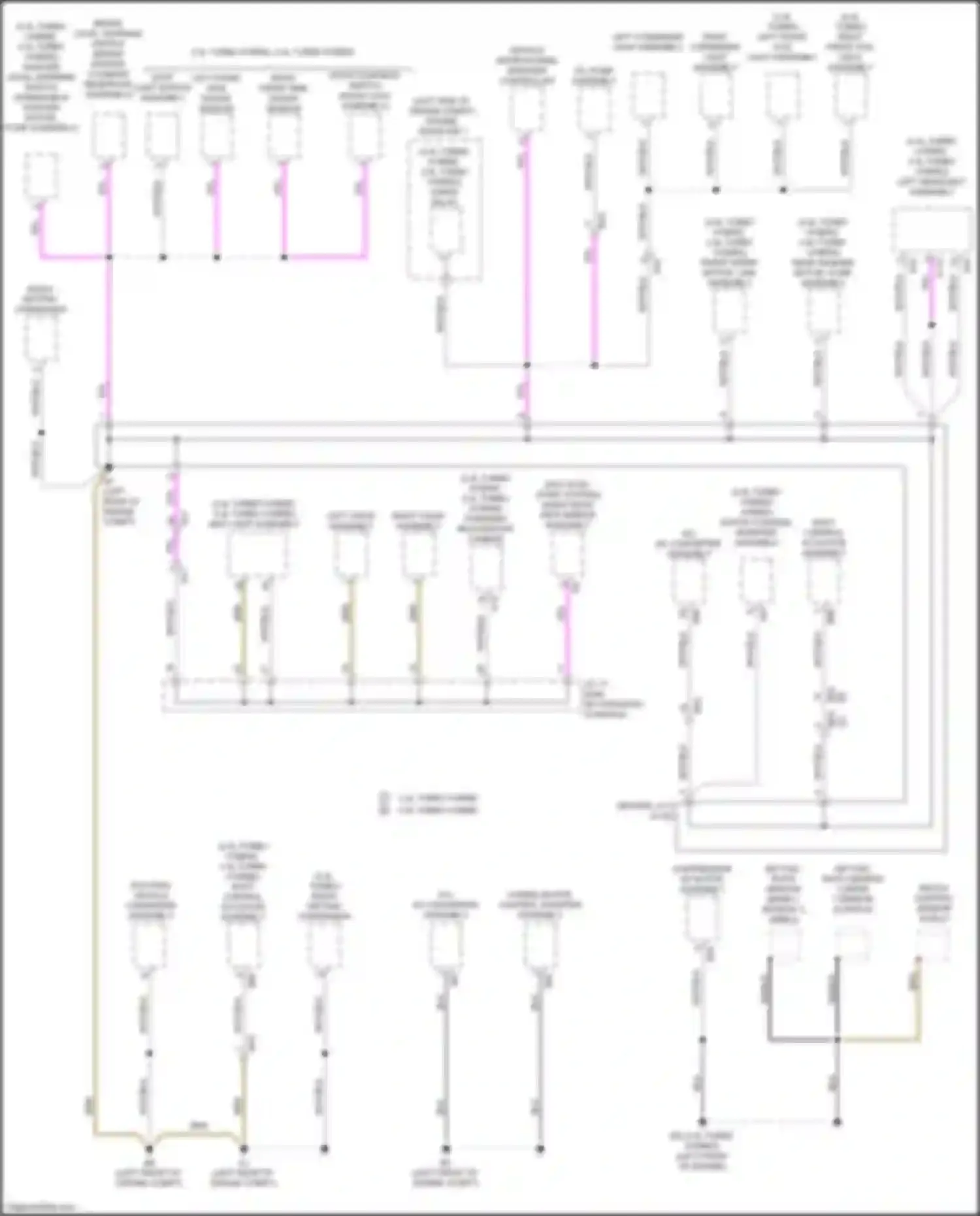 RX Lexus V (2022-2024): Ground distribution circuit (6 of 9)