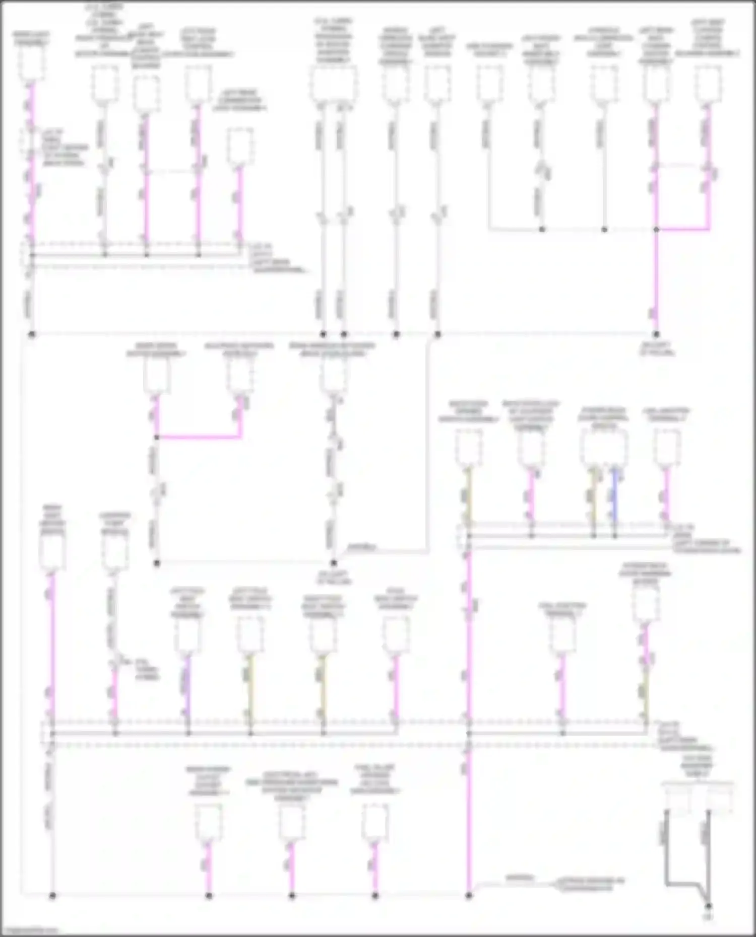 RX Lexus V (2022-2024): Ground distribution circuit (9 of 9)