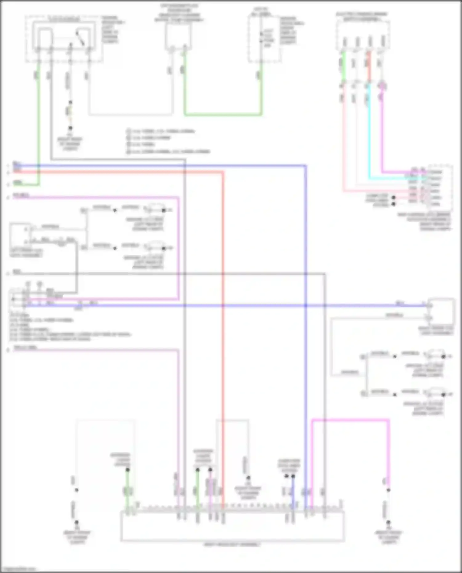 RX Lexus V (2022-2024): Headlights circuit (3 of 3)