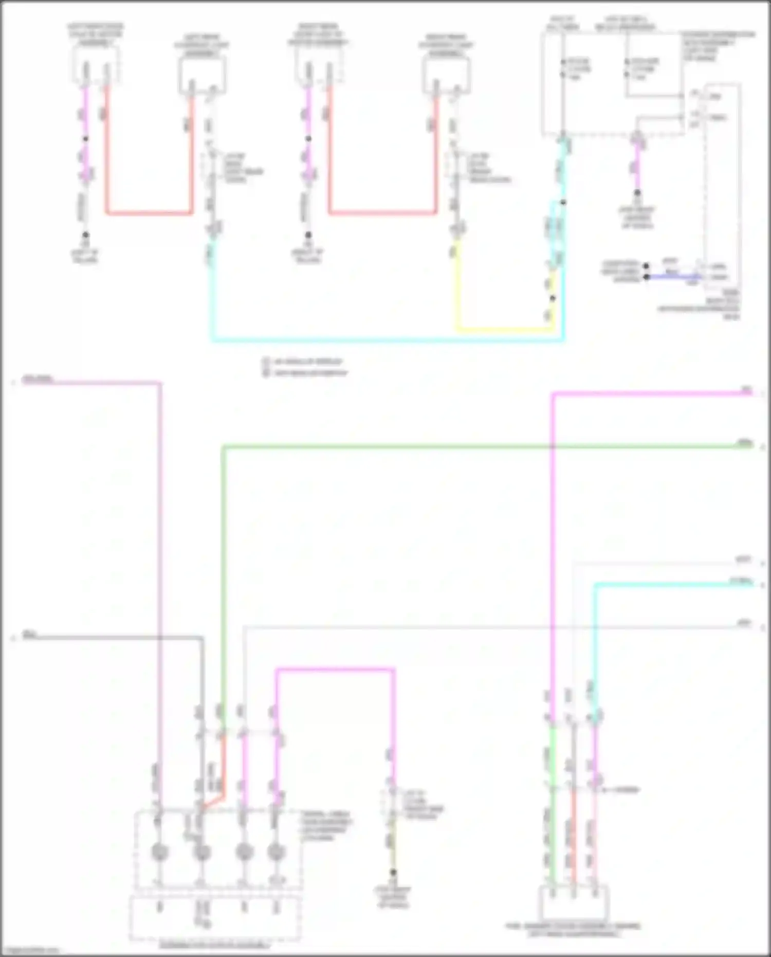 RX Lexus V (2022-2024): Instrument cluster circuit (3 of 4)