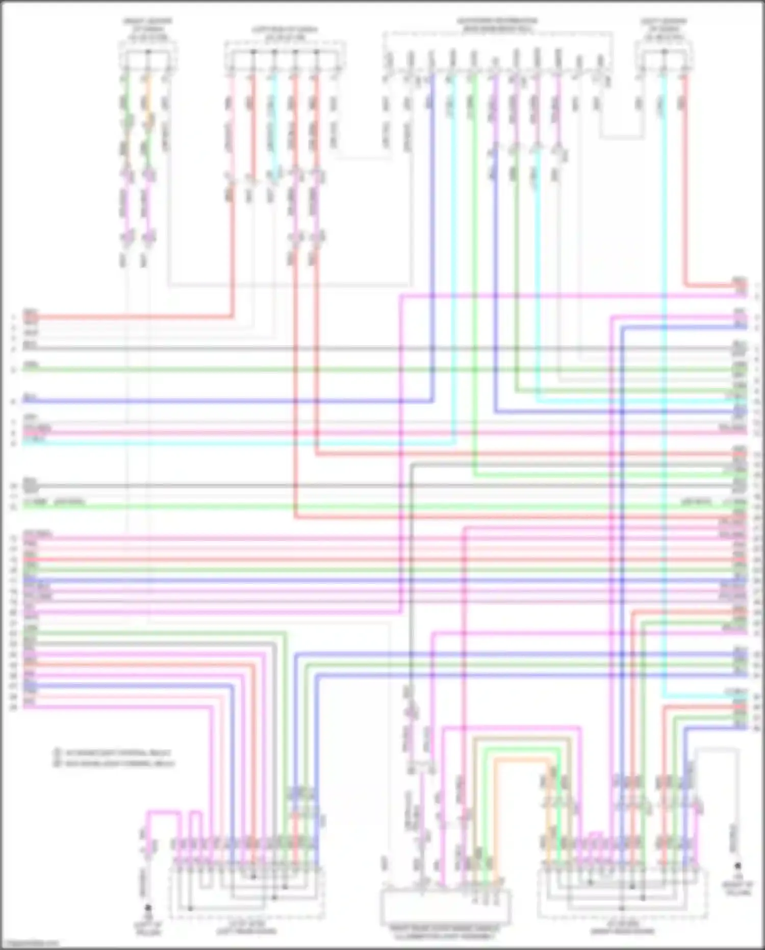 RX Lexus V (2022-2024): Courtesy lamps circuit (5 of 9)