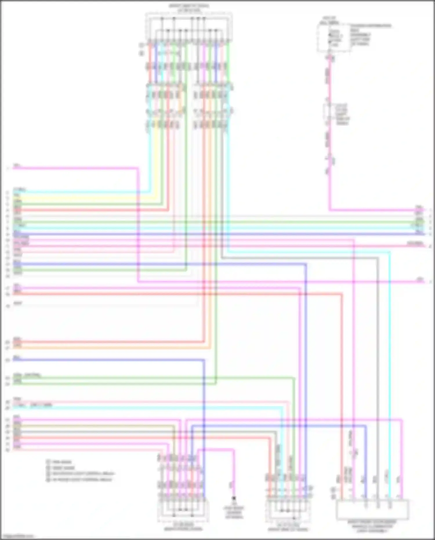 RX Lexus V (2022-2024): Courtesy lamps circuit (8 of 9)