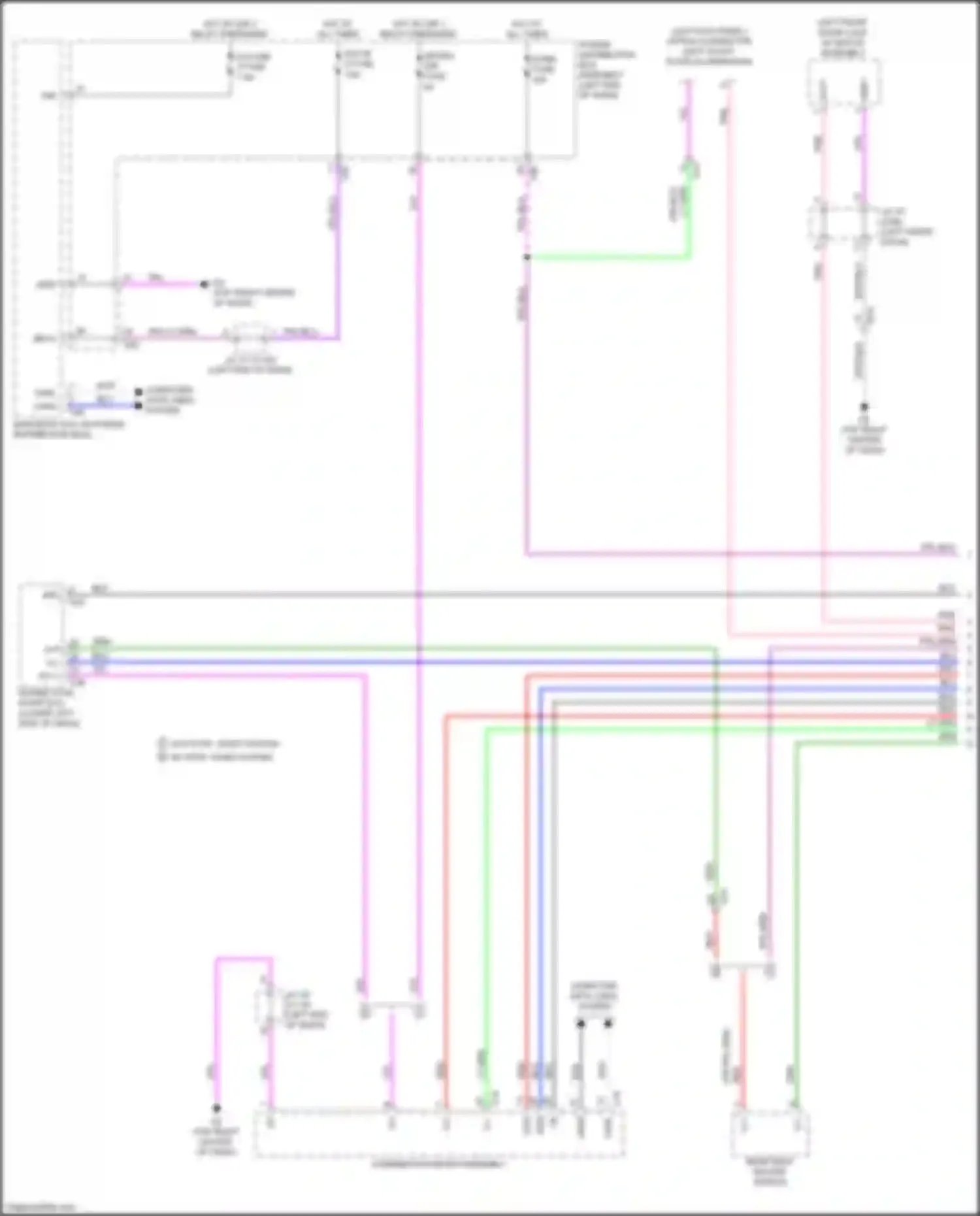RX Lexus V (2022-2024): Instrument illumination circuit (1 of 4)