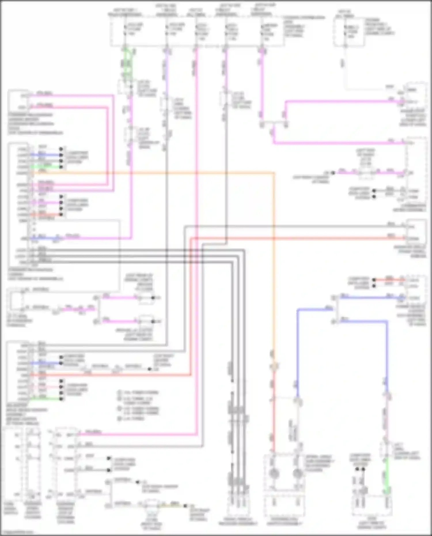 RX Lexus V (2022-2024): Lane departure warning circuit