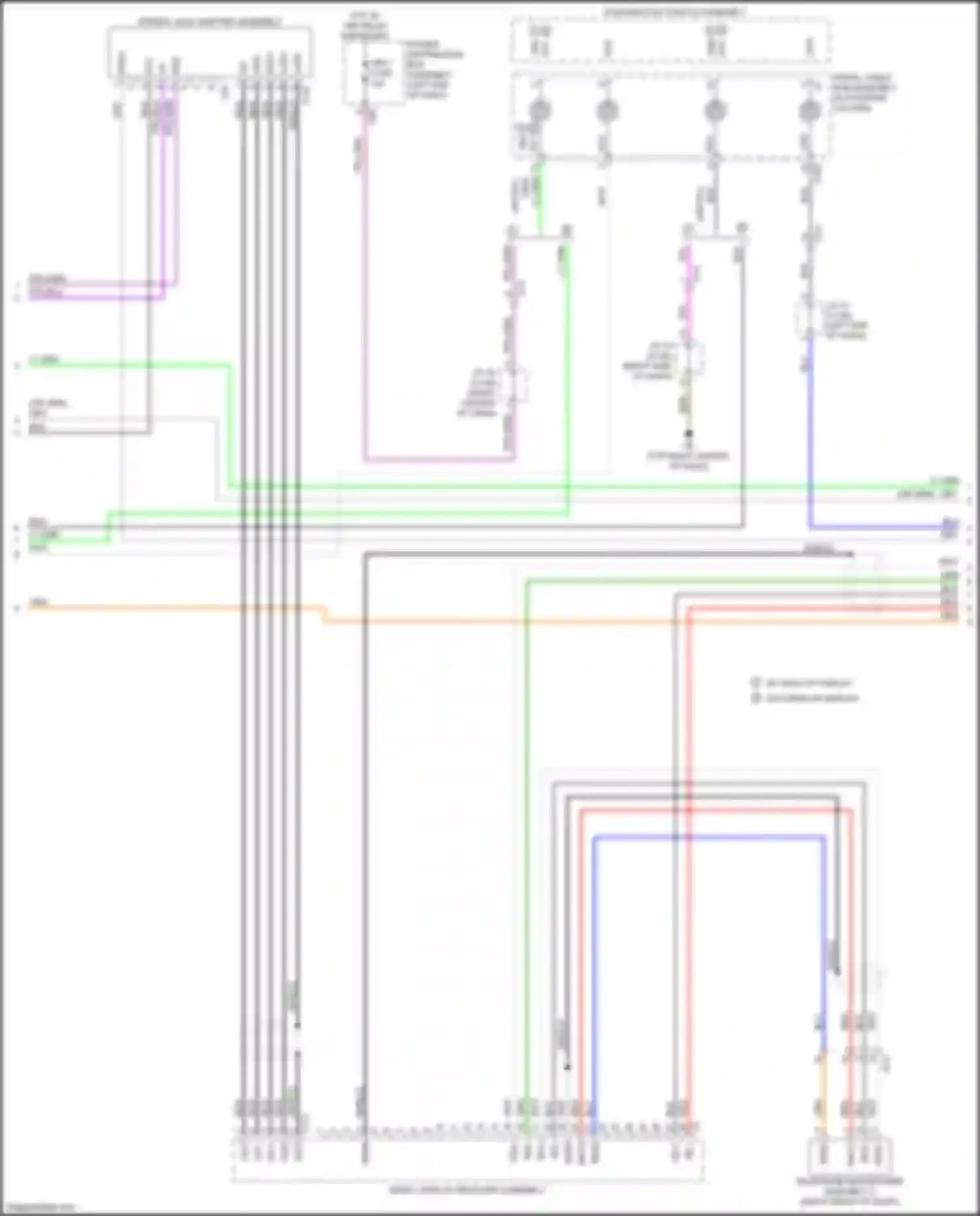 RX Lexus V (2022-2024): Navigation circuit (2 of 5)