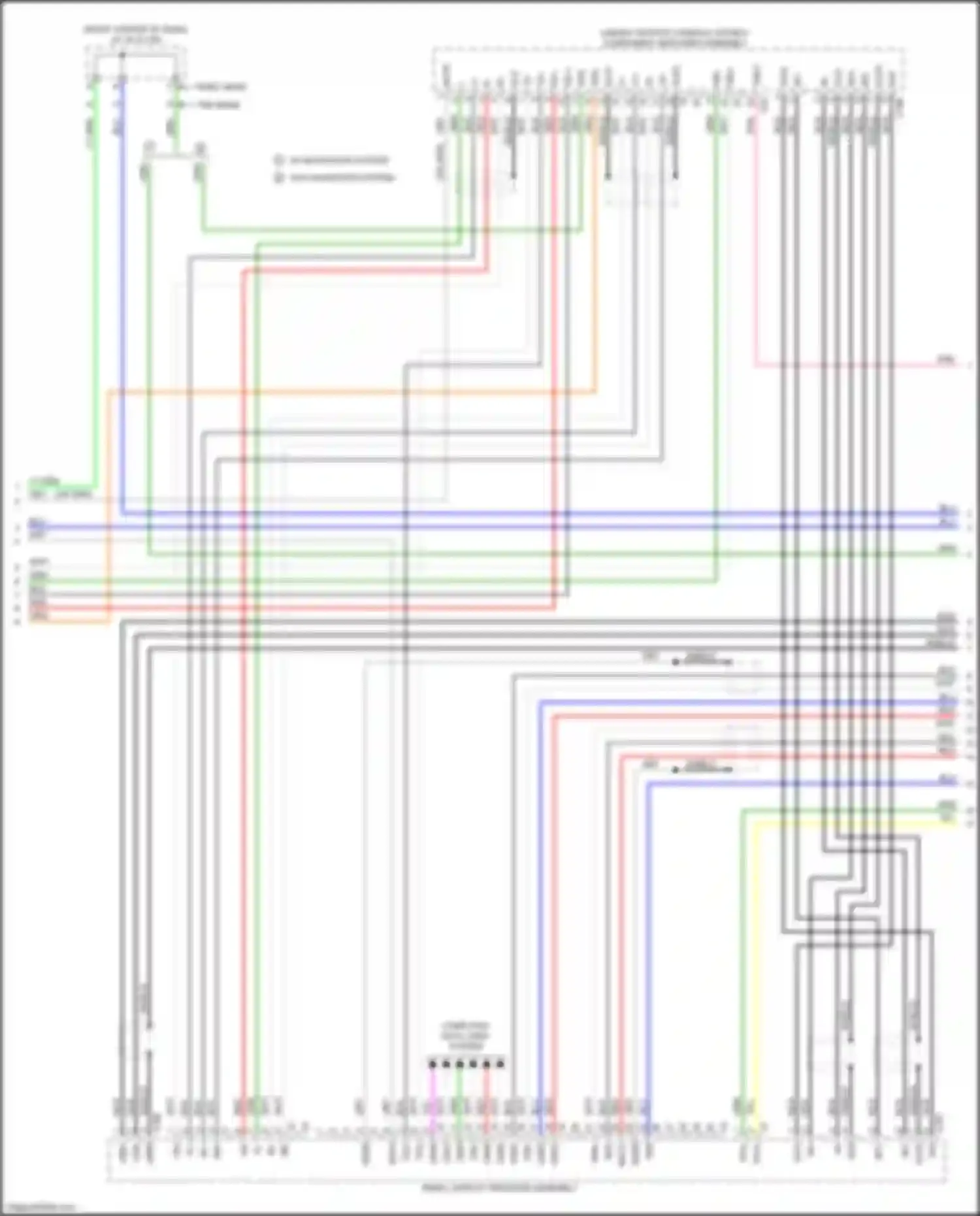 RX Lexus V (2022-2024): Navigation circuit (3 of 5)
