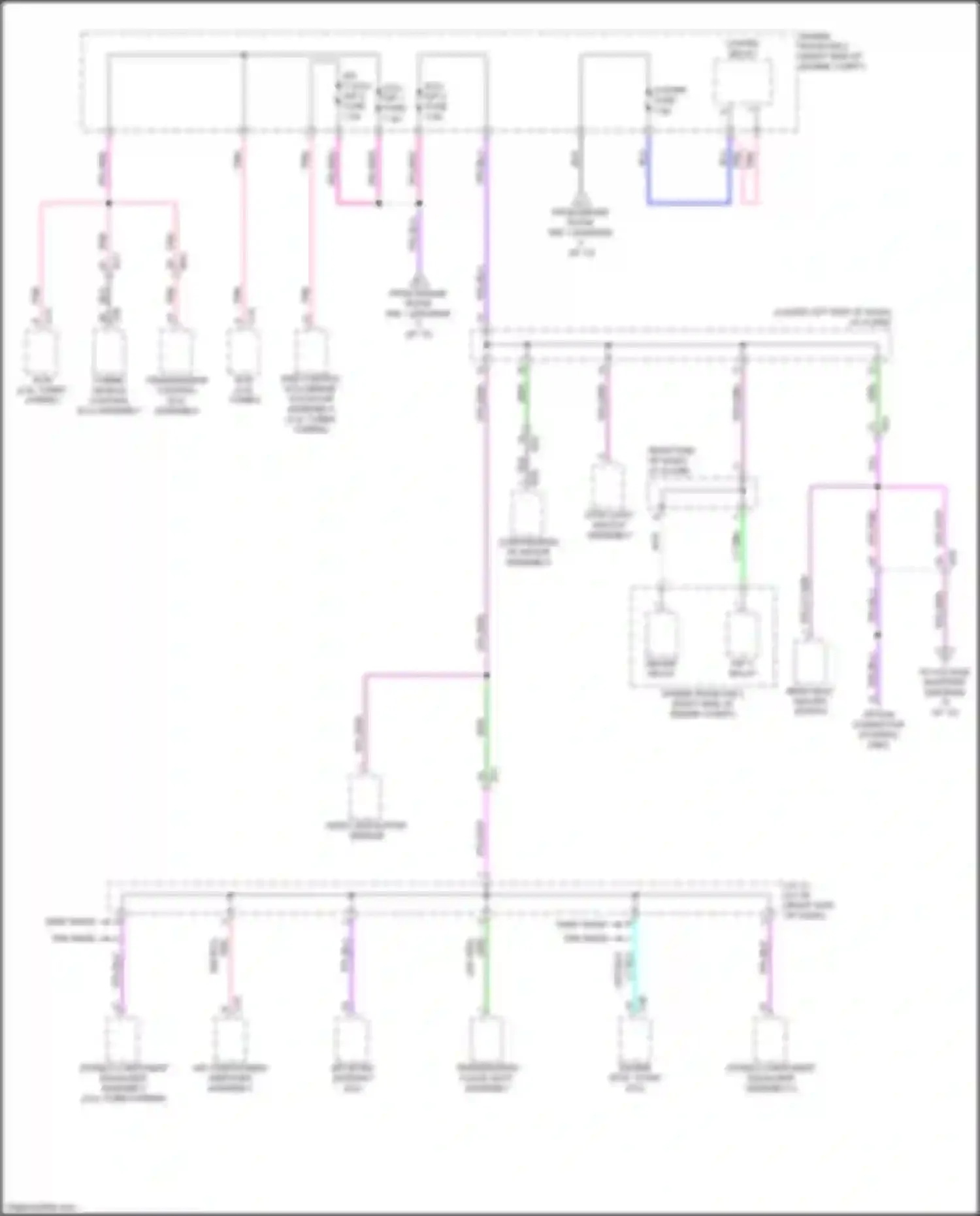 RX Lexus V (2022-2024): Power distribution circuit (6 of 13)