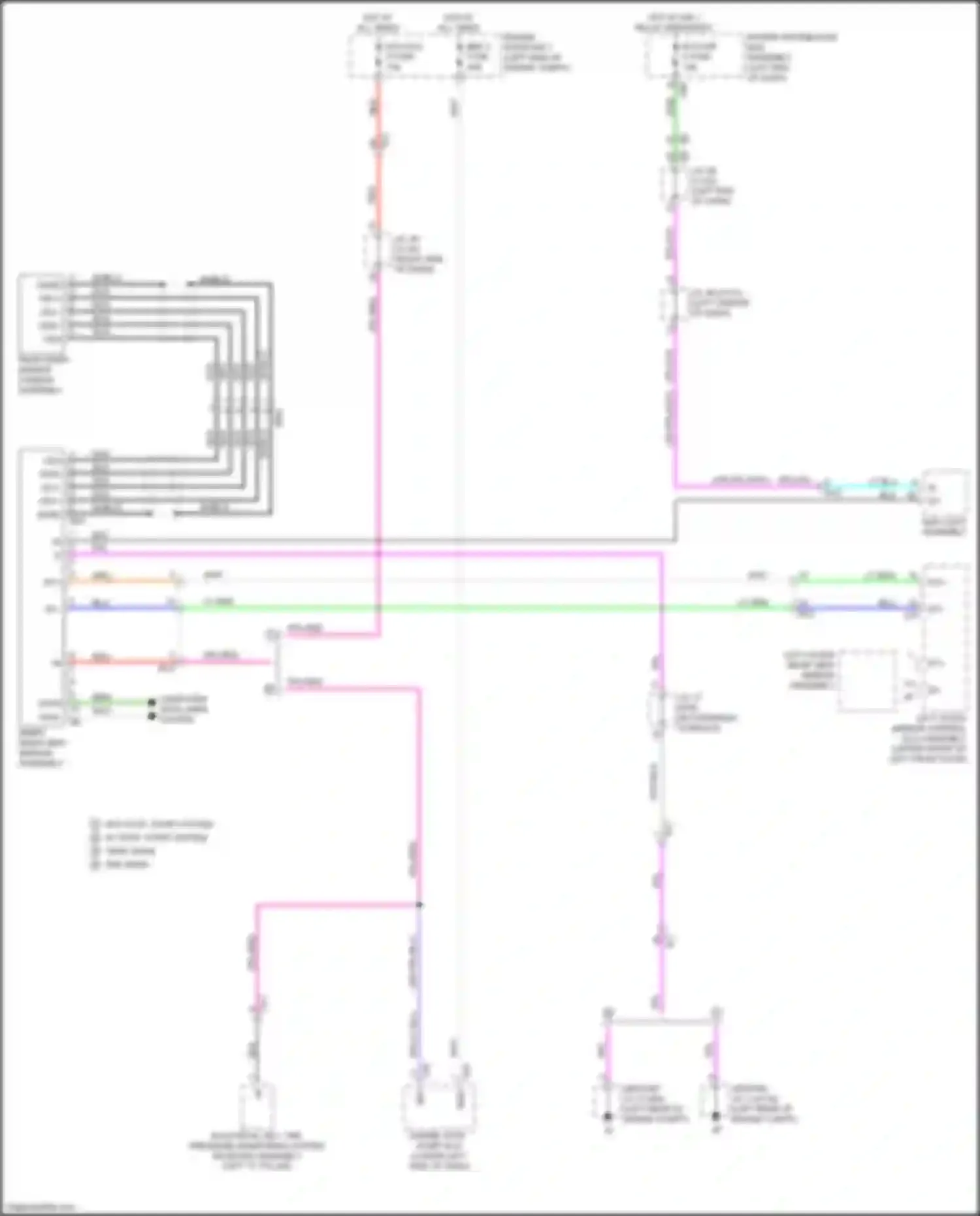 RX Lexus V (2022-2024): Electrochromic mirror circuit