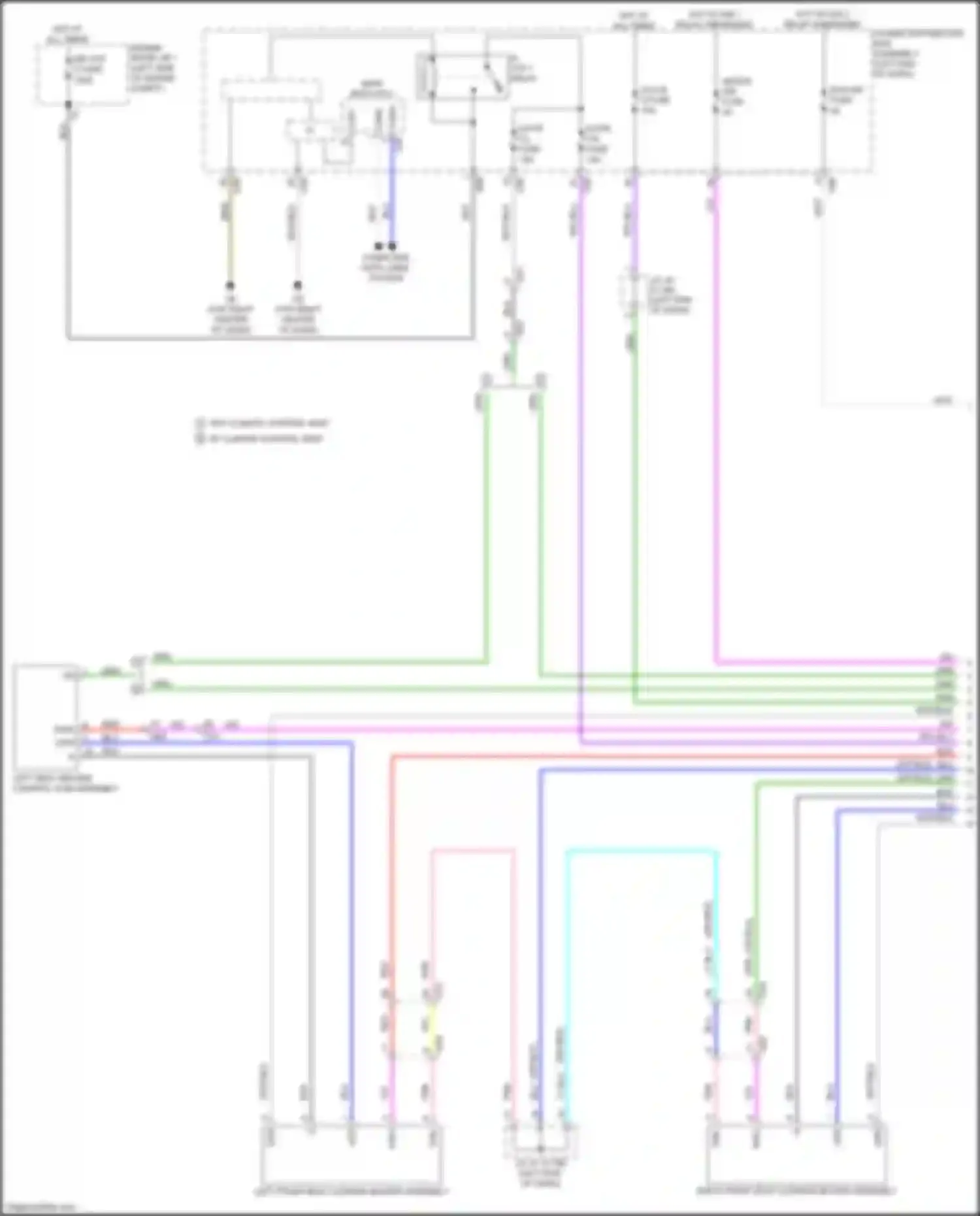 RX Lexus V (2022-2024): Front climate control seats circuit (1 of 2)