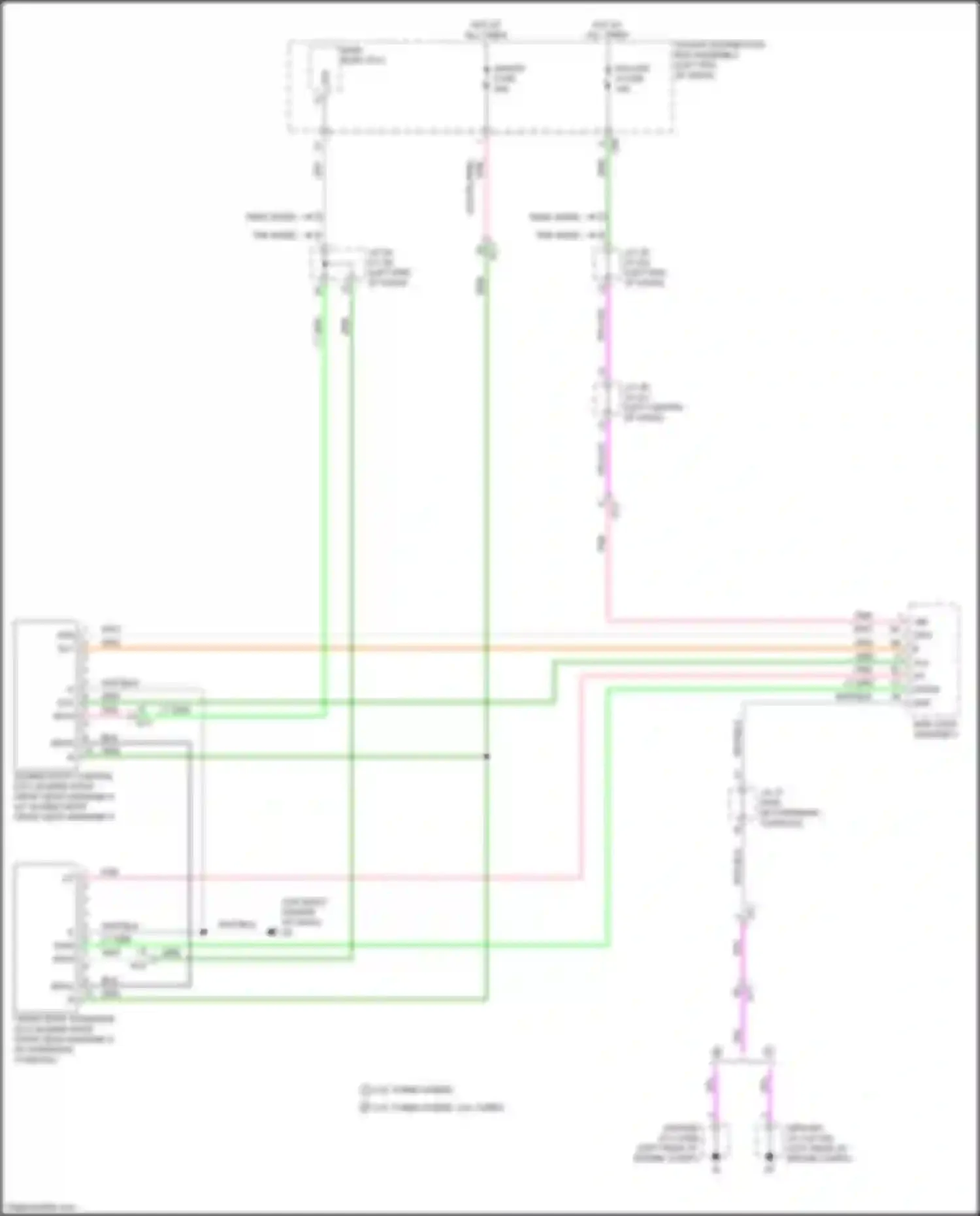 RX Lexus V (2022-2024): Power top/sunroof circuit, w/ panoramic moonroof