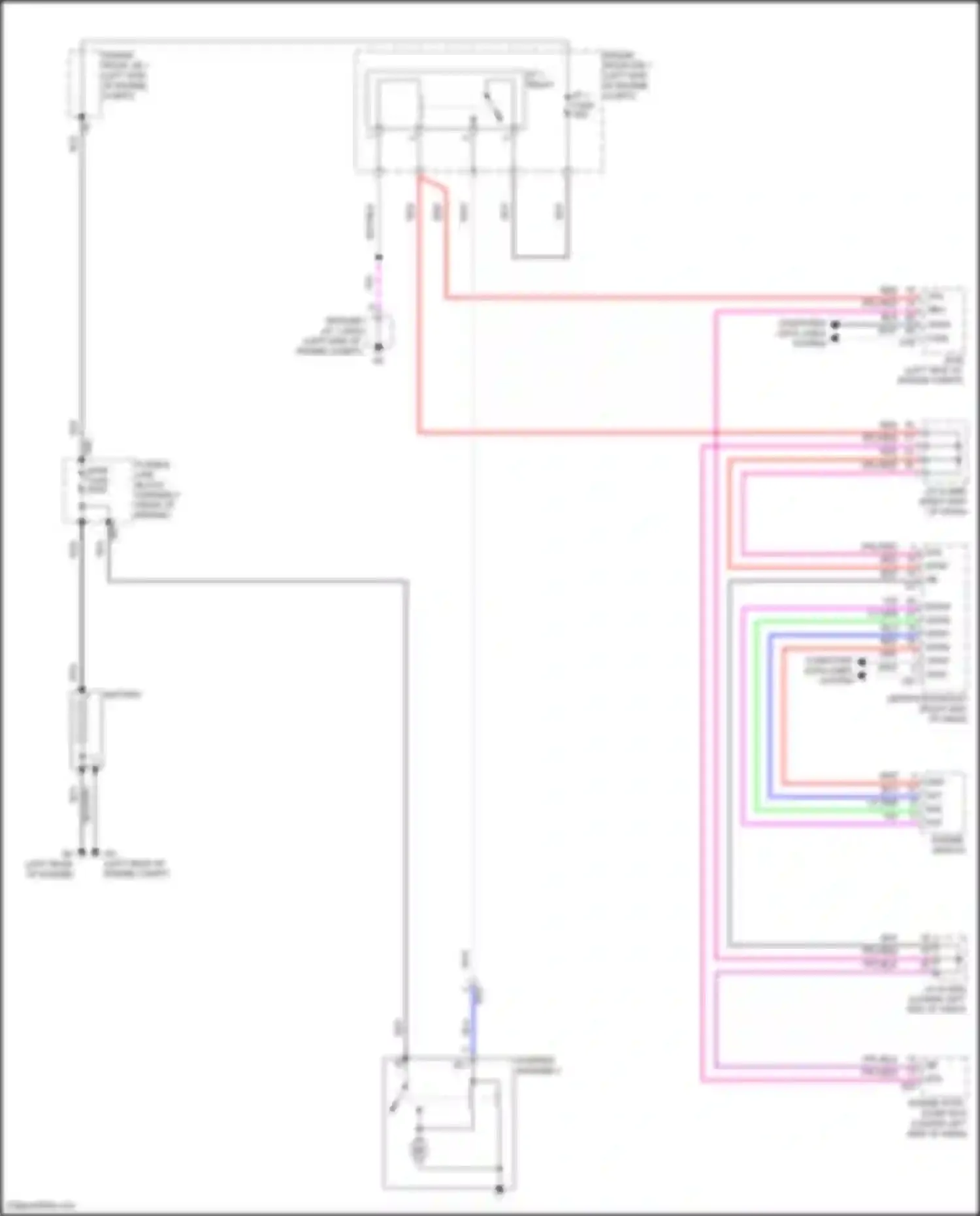 RX Lexus V (2022-2024): Starting circuit