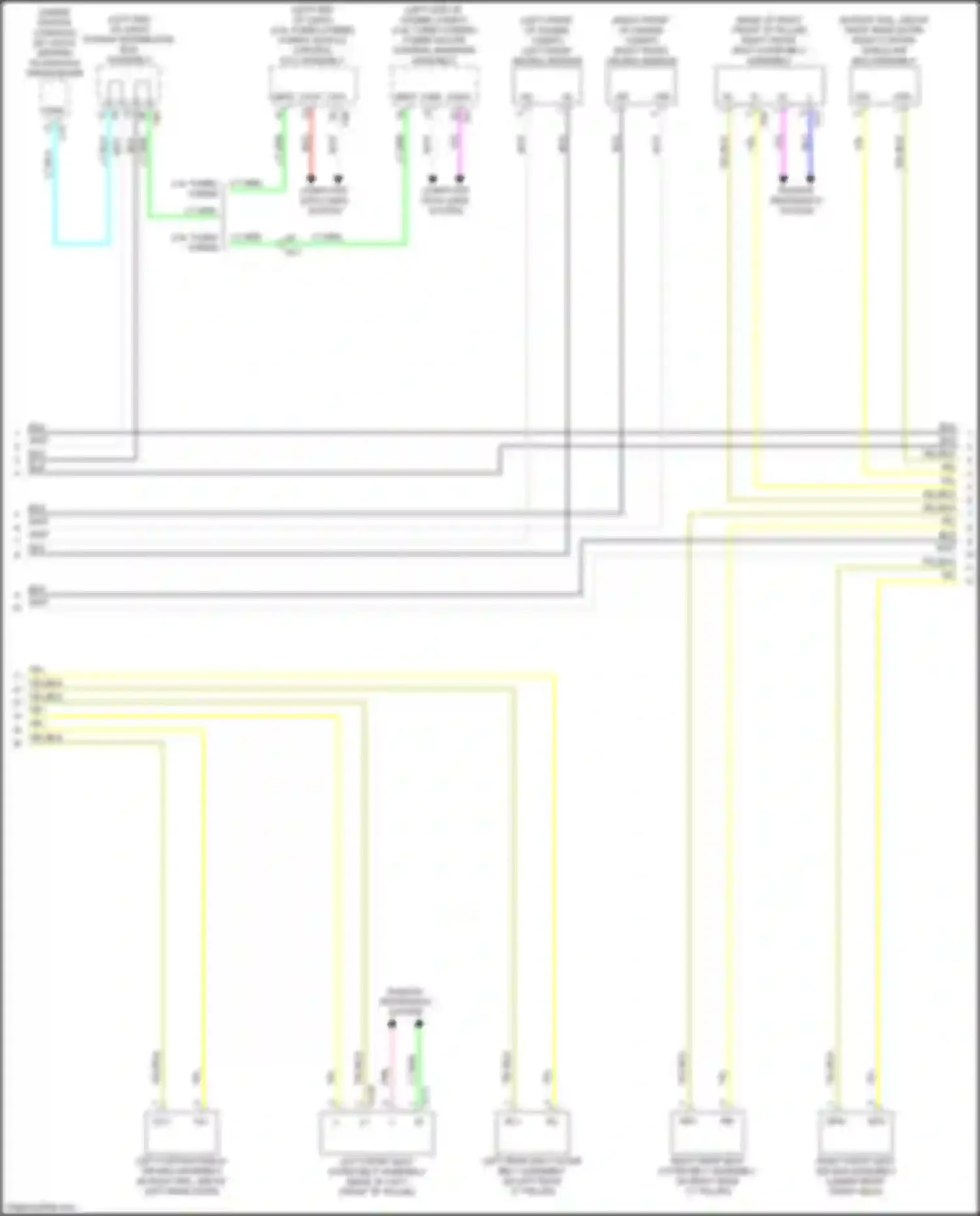 RX Lexus V (2022-2024): Supplemental restraints circuit (2 of 4)