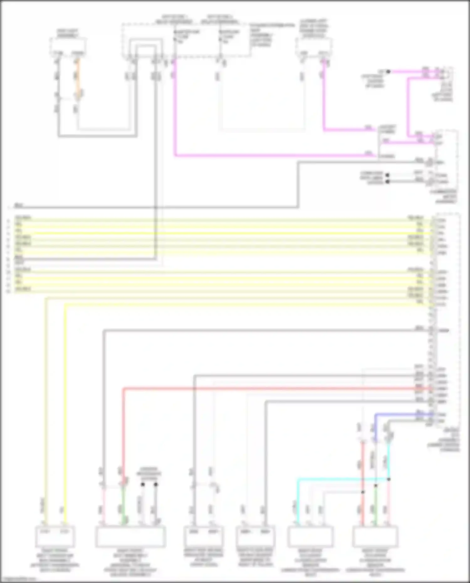 RX Lexus V (2022-2024): Supplemental restraints circuit (4 of 4)