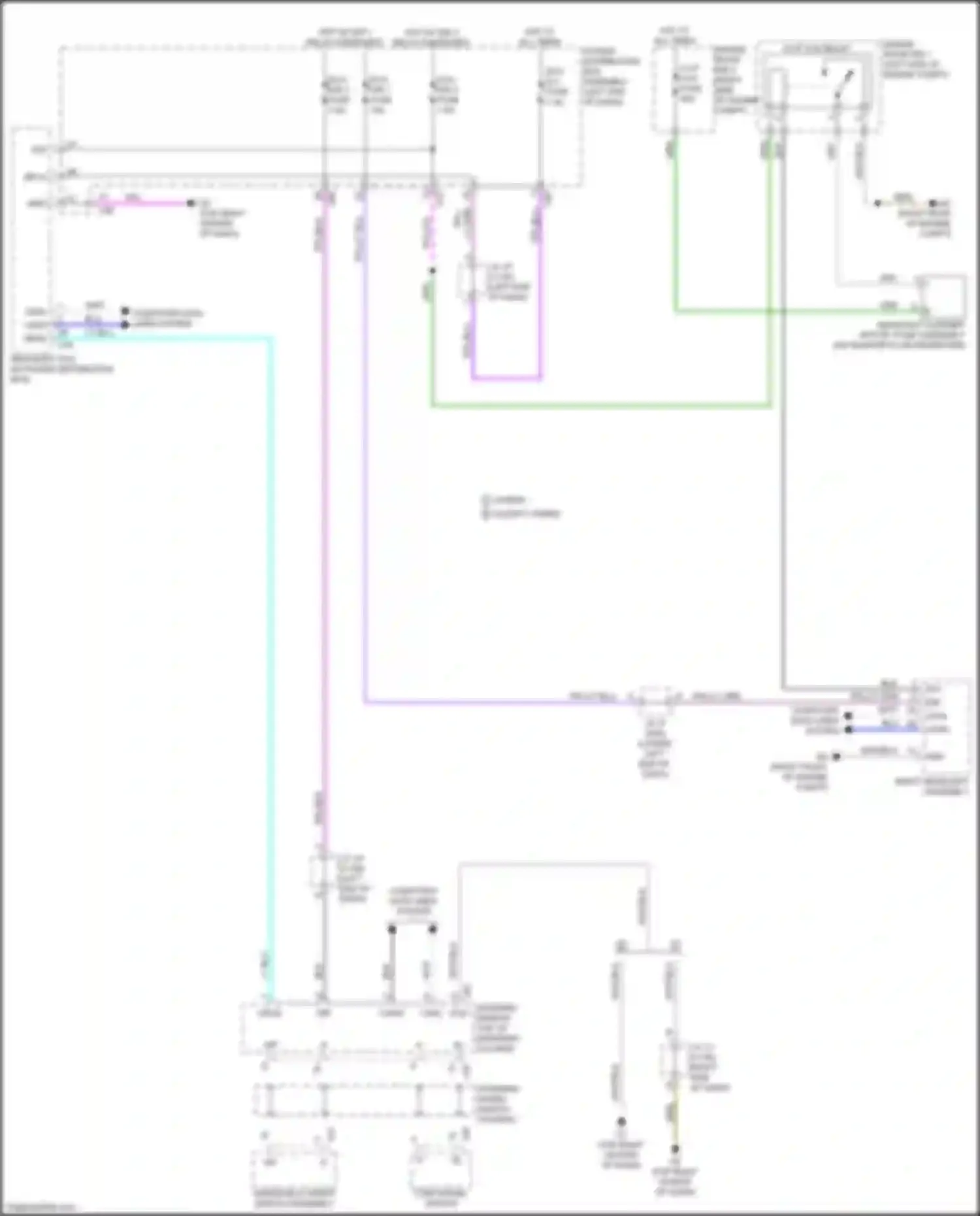 RX Lexus V (2022-2024): Headlamp washer circuit
