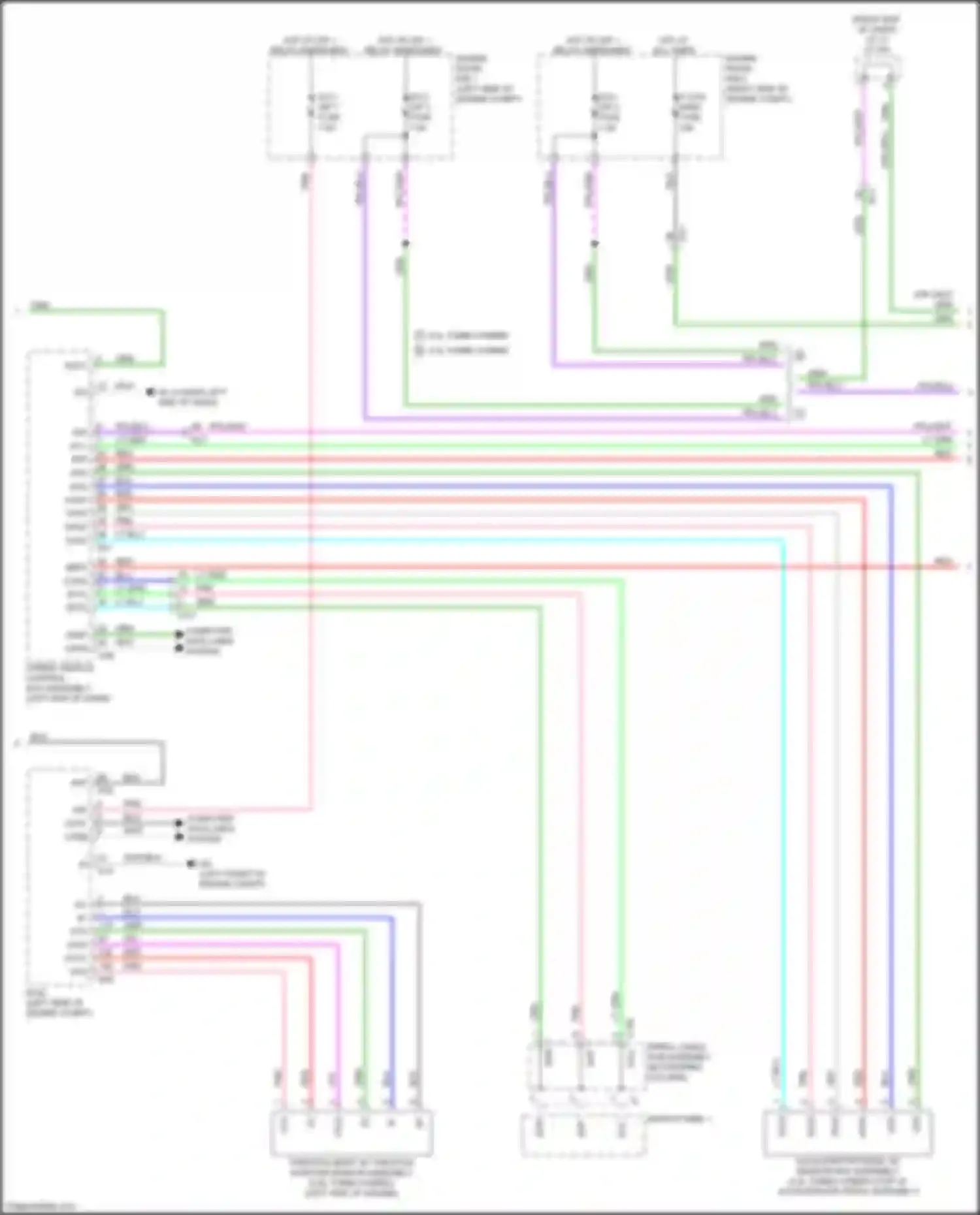 Wiring diagram accelerator pedal w/ sensor rod assembly for Lexus RX V (2022-2024) (3 of 4)