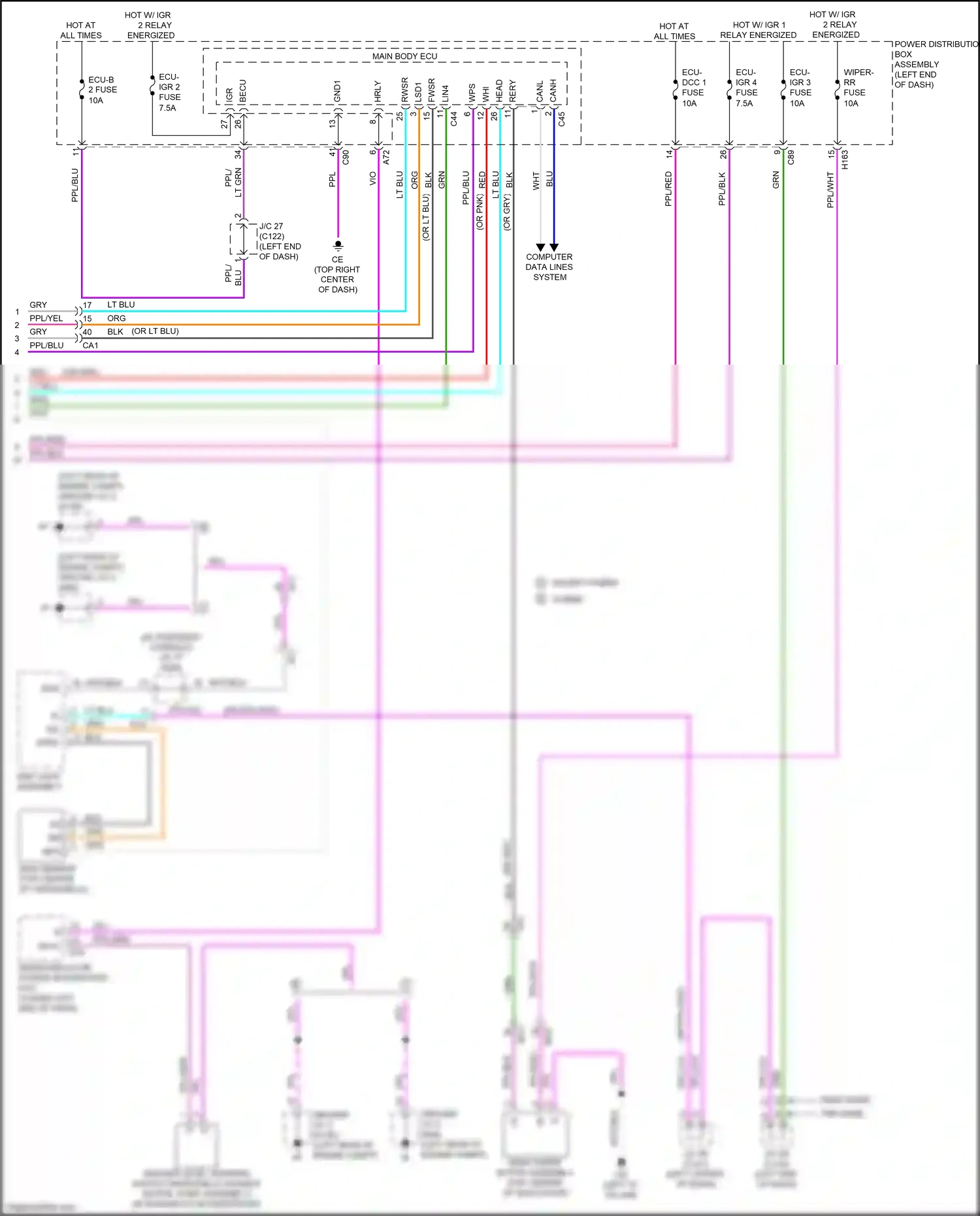 Lexus RX V (2022-2024) blk wiring diagram  (114 of 205)