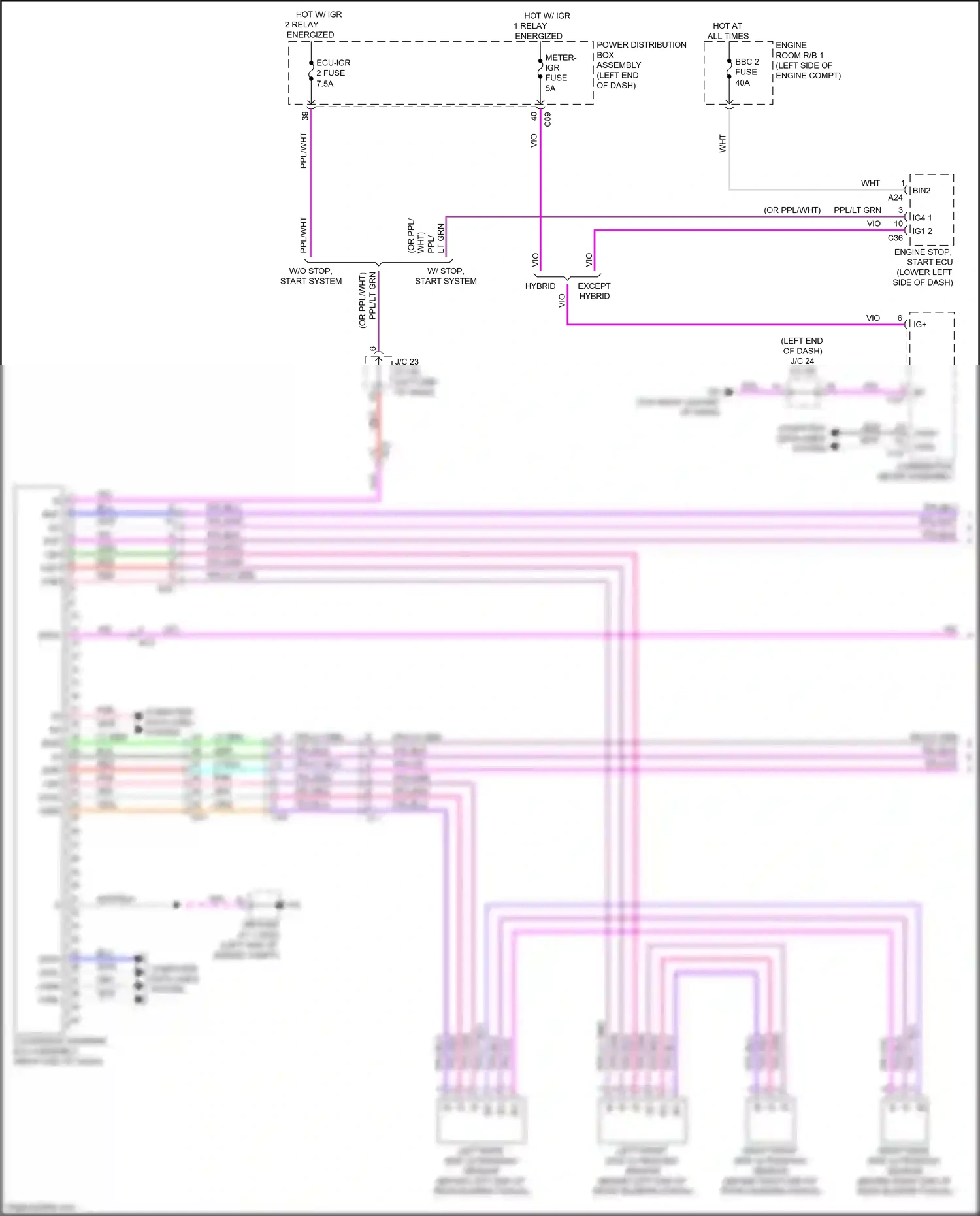 Lexus RX V (2022-2024) blk wiring diagram  (134 of 205)