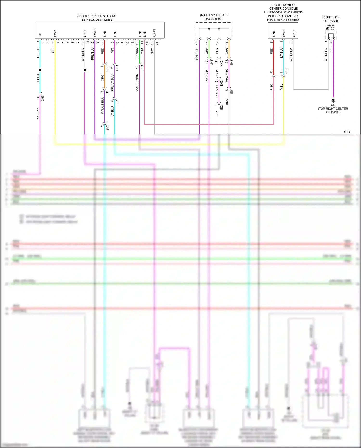 Lexus RX V (2022-2024) blk wiring diagram  (168 of 205)